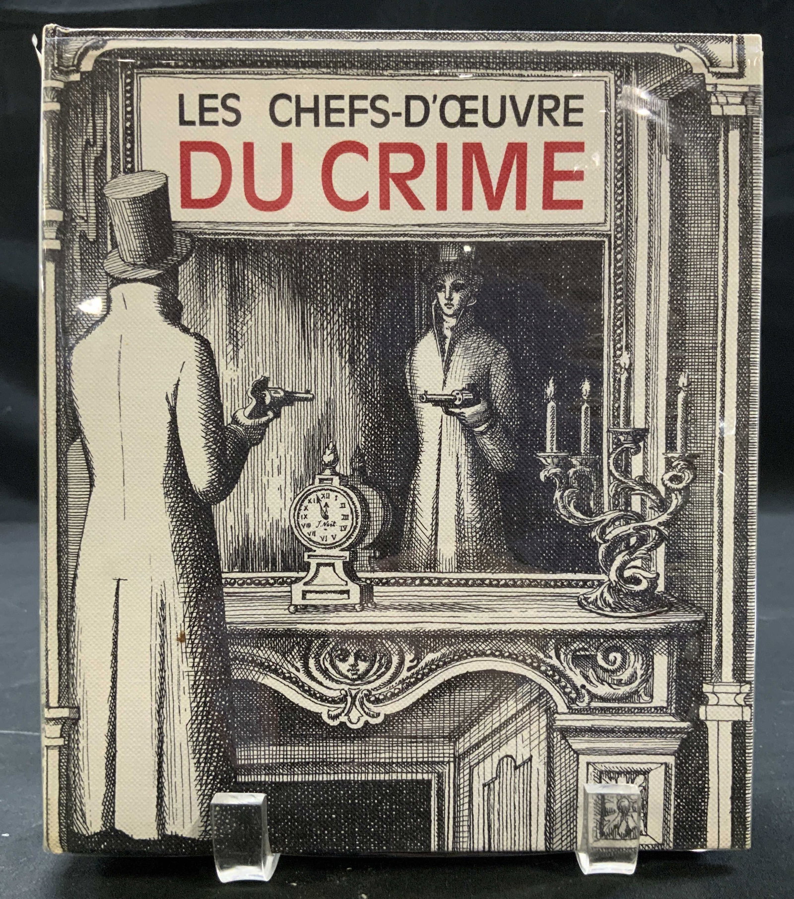 Vtg 1965 Les Chefs-dOEvre du Crime Bk, France: Vintage 1965 Les Chefs-dOEvre du Crime compiled stories edited by Jacques Sternberg, Jacques Bergier, Alex Grall. Published by Editions Retz/ Anthologies Planete, France. French anthology showcasing