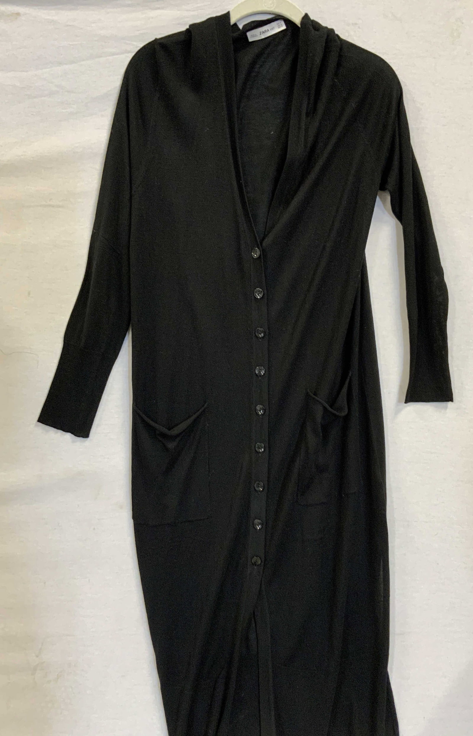 Zara longline fine knit duster cardigan (1 of 6)