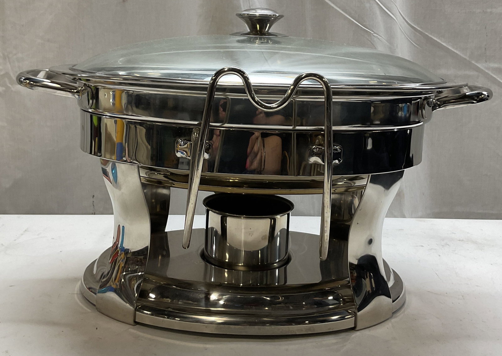 Vintage Stainless Steel Chafing Dish Korea (1 of 12)
