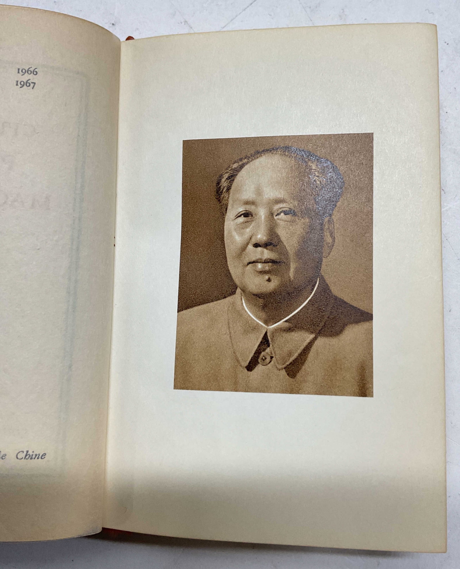 1967 Citations Du President Mao Tse Toung: Citations Du President Mao Tse Toung. Editions En Langues Etrangeres Pekin, 1967. Red soft cover. Text reads in French. Measures approx 4 x 5 inches. Surface wear consistent with exposure. Property of