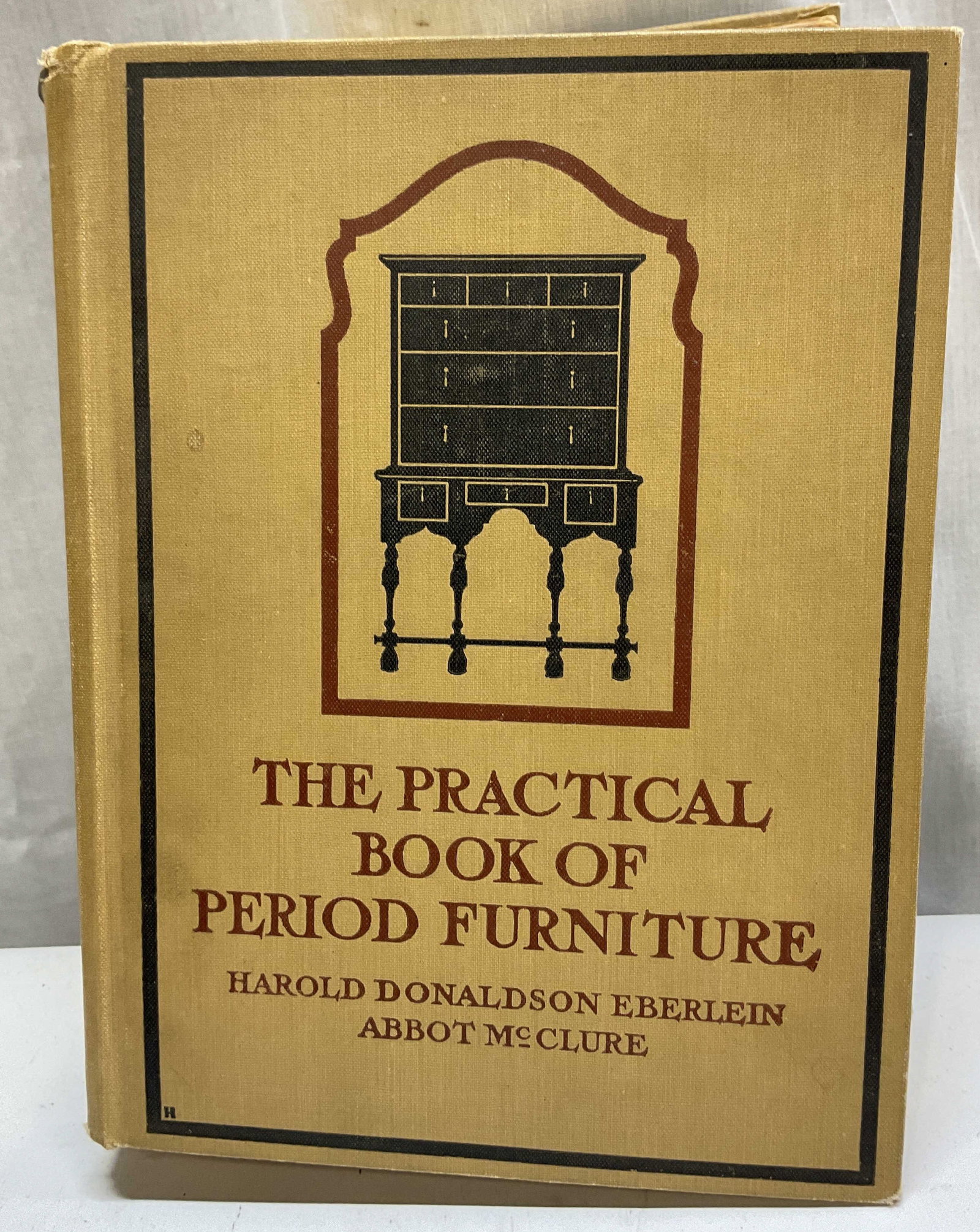 1914 Practical Book Of Period Furniture Illus Bk+: The Practical Book Of Period Furniture by Harold Donaldson Eberlein and Abbot McClure. 250 illustrations. The color plate and text illustrations from drawings by Abbot McClure. Published by J.B. Lippi