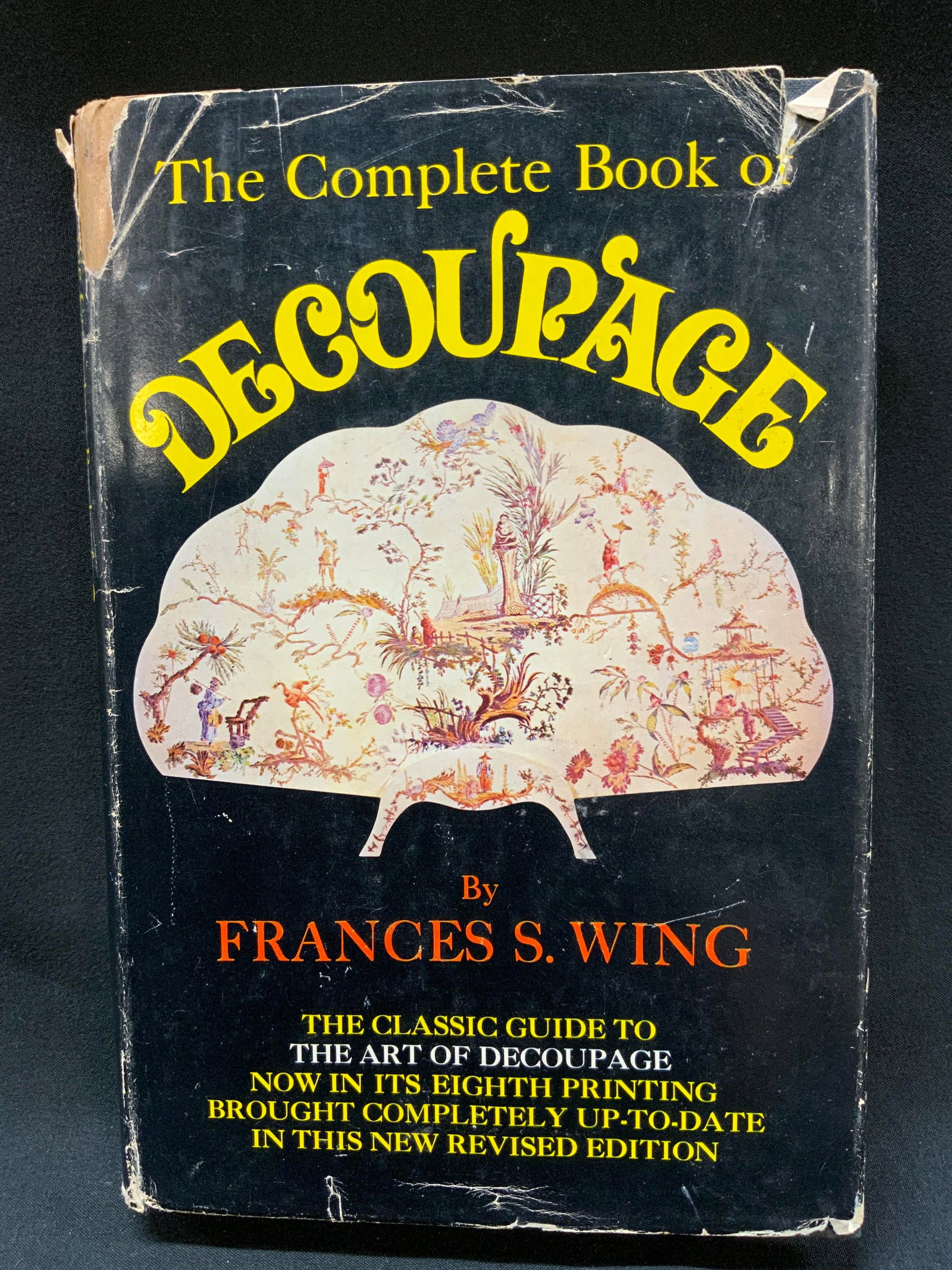 Vtg 1970 Complete Bk of Decoupage Craft Bk (1 of 9)
