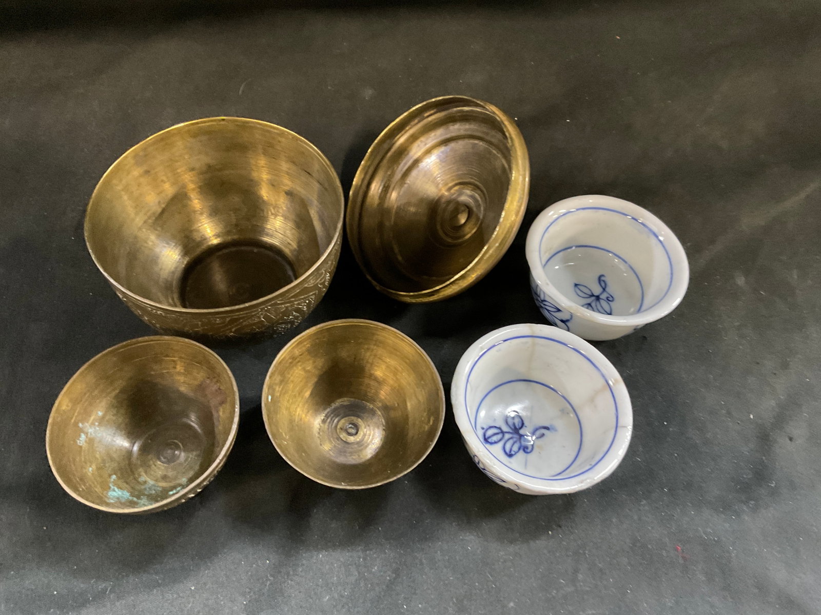 VTG 6PC Middle Eastern Coffee Set - 6