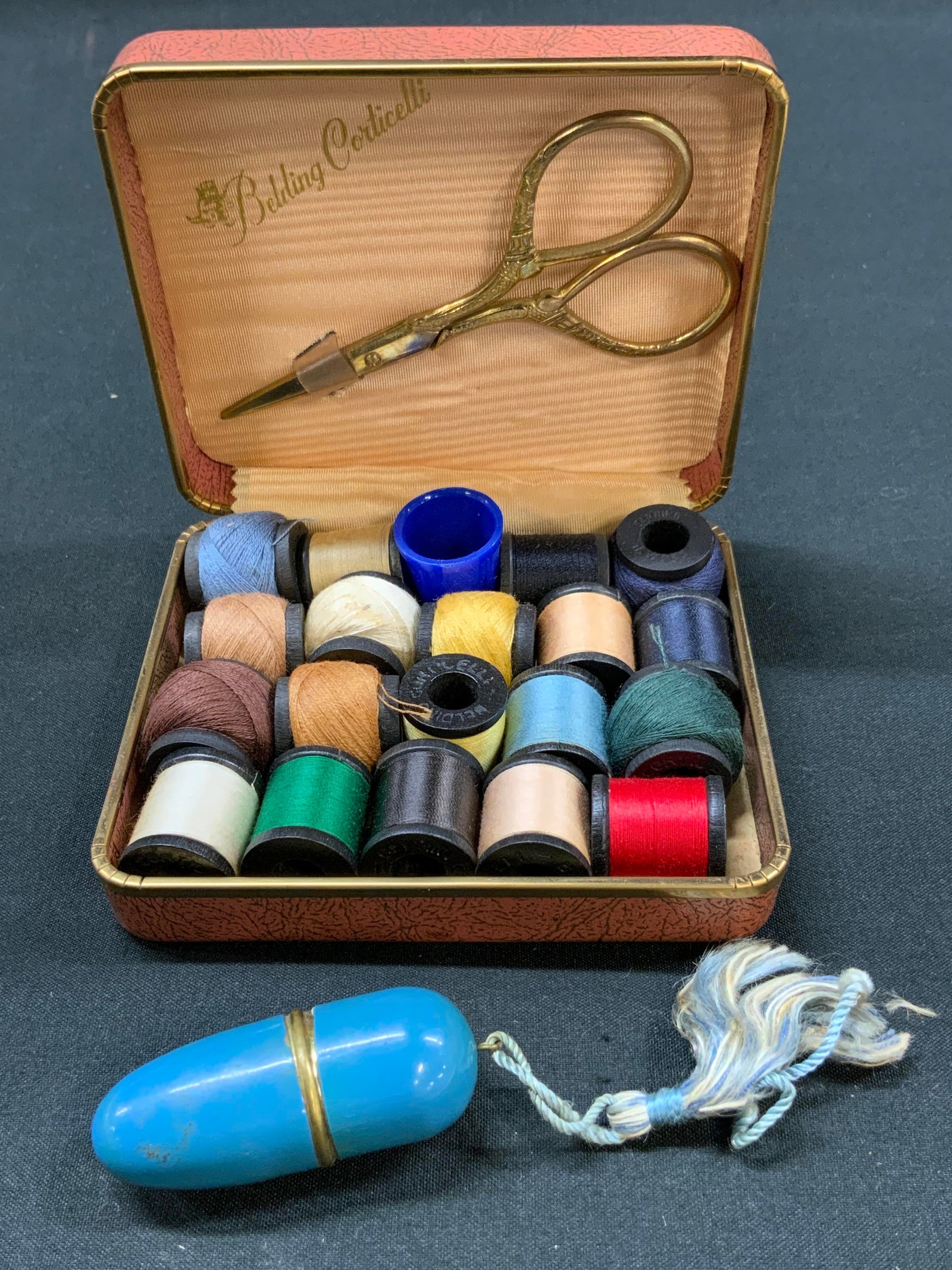 Vtg Belding Corticelli Sewing Kit & Travel Etui (1 of 6)