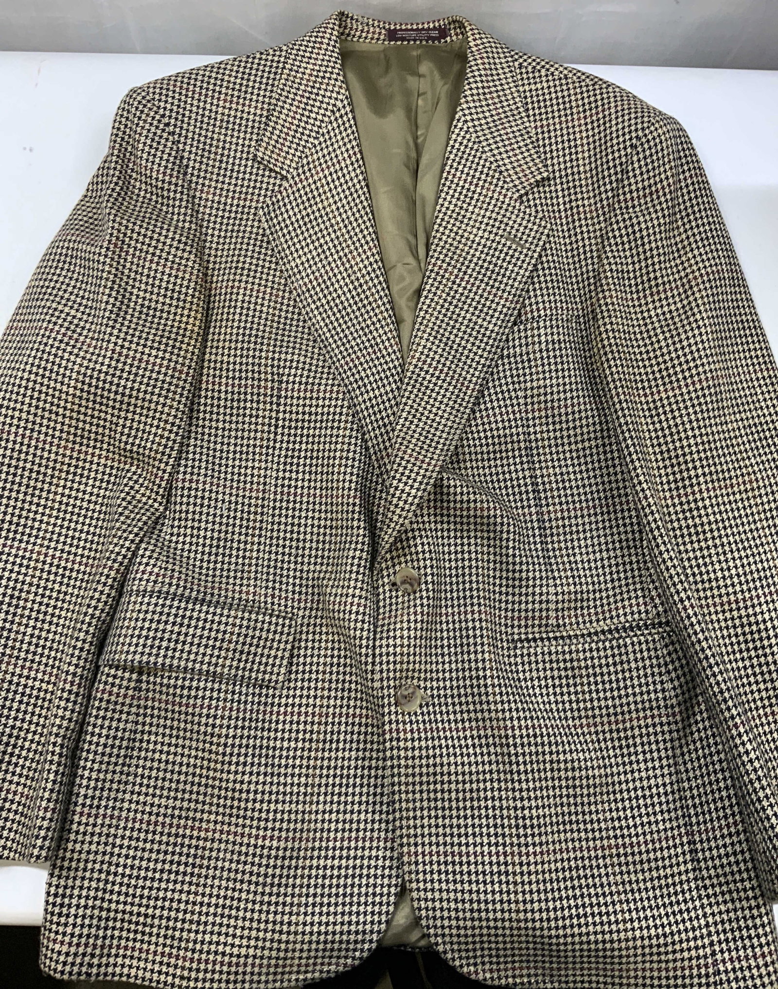 Vntg Evan Picone tweed blazer, USA (1 of 6)