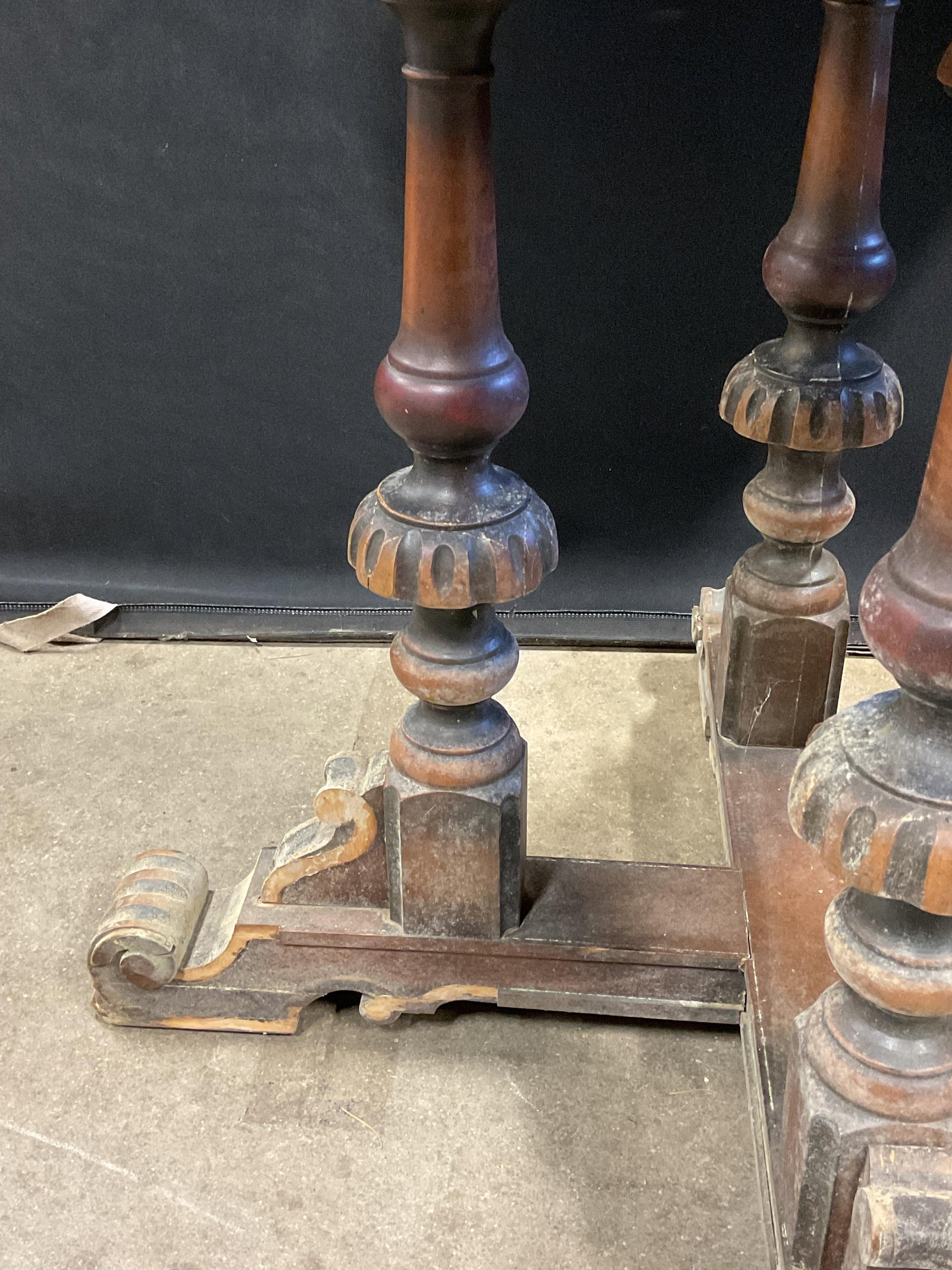 Regency Style Octagonal Wood Side Table - 2