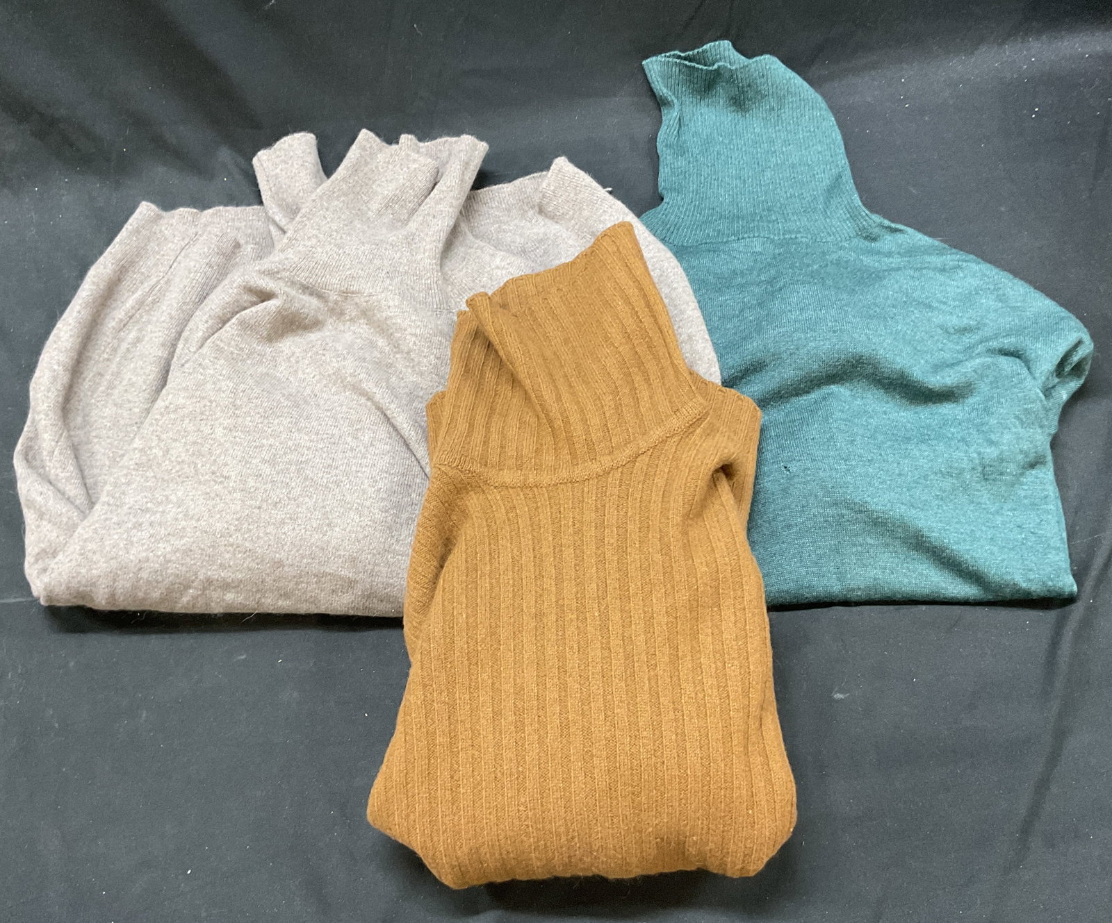 Lot 3 Jaeger+ Turtleneck Sweaters Italy+ (1 of 14)