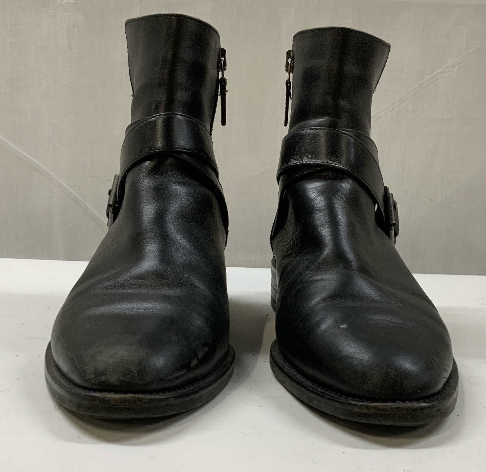 Vntg AQUATALIA Bree moto inspired booties ,Italy (1 of 7)
