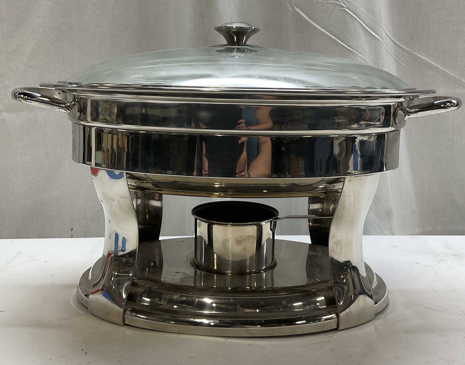 Vintage Stainless Steel Chafing Dish Korea (1 of 12)