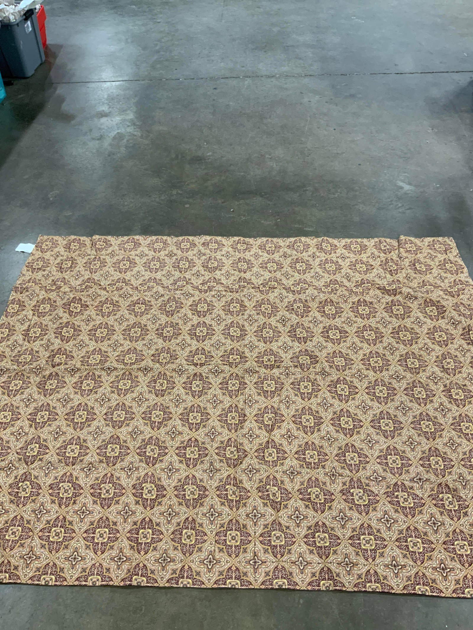 Vntg patchwork cotton quilt - 2