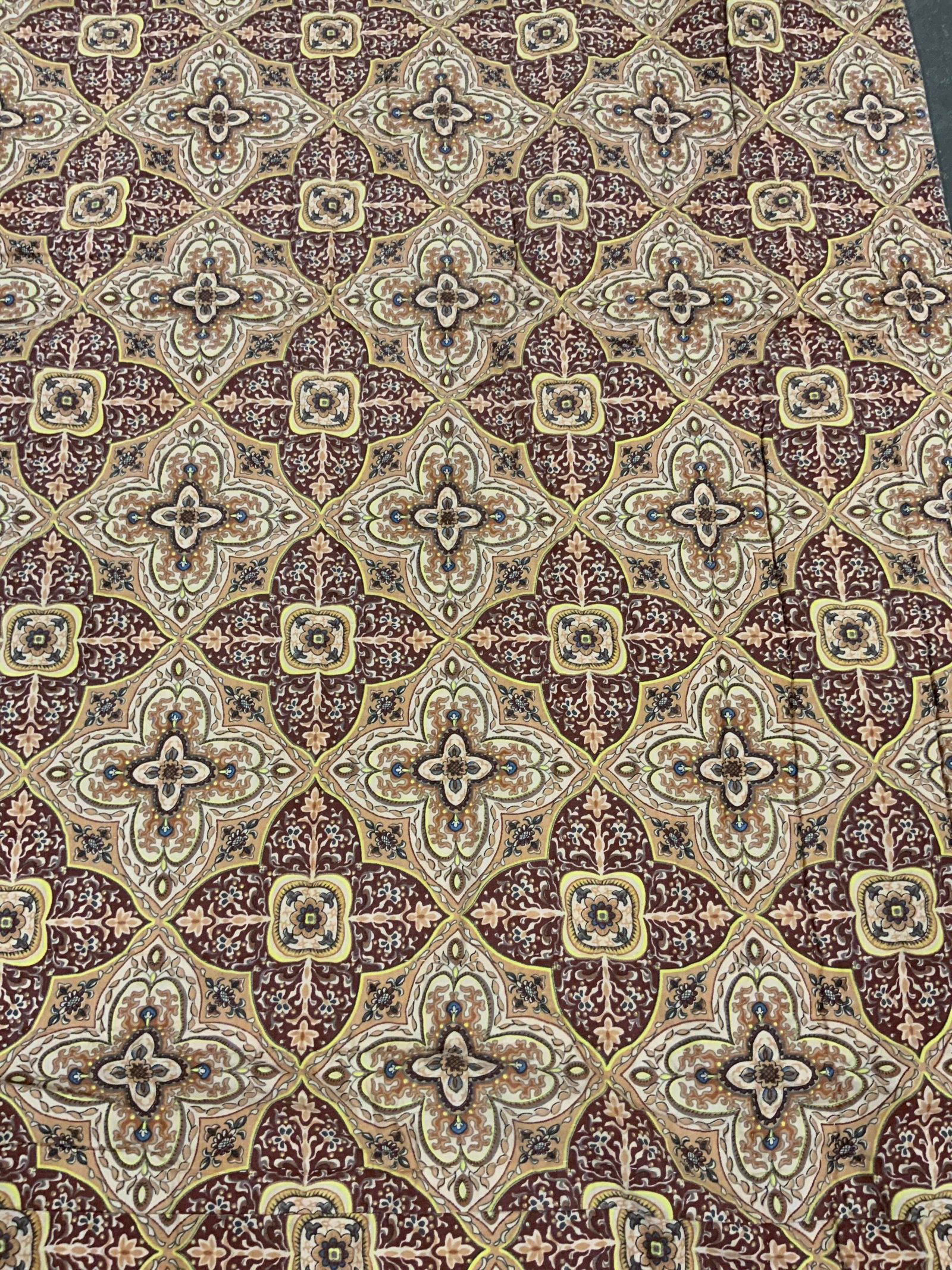 Vntg patchwork cotton quilt - 3