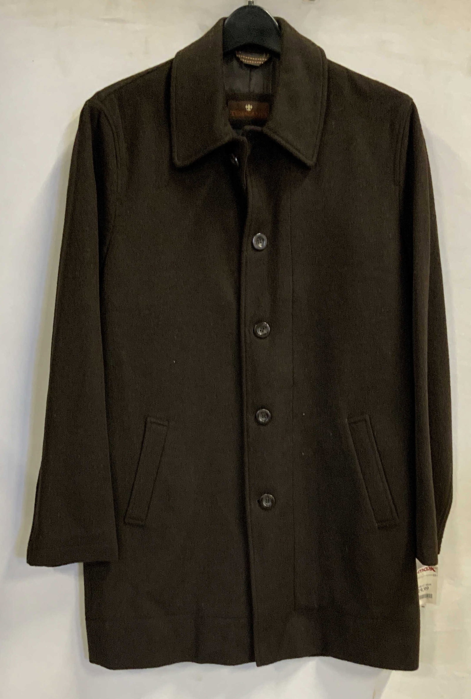 Toscano brown car coat NWT (1 of 7)