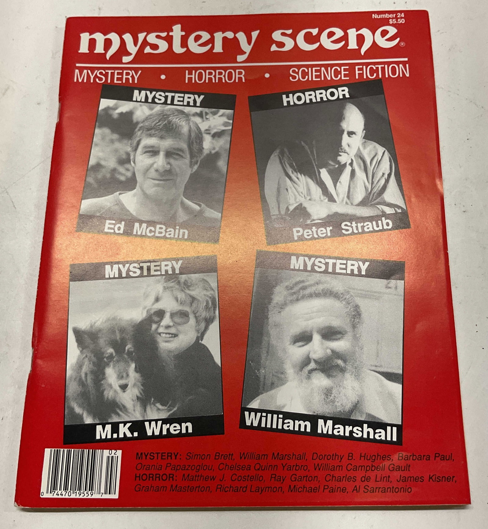 1990 Mystery Scene Illus Magazine Number 24 (1 of 10)