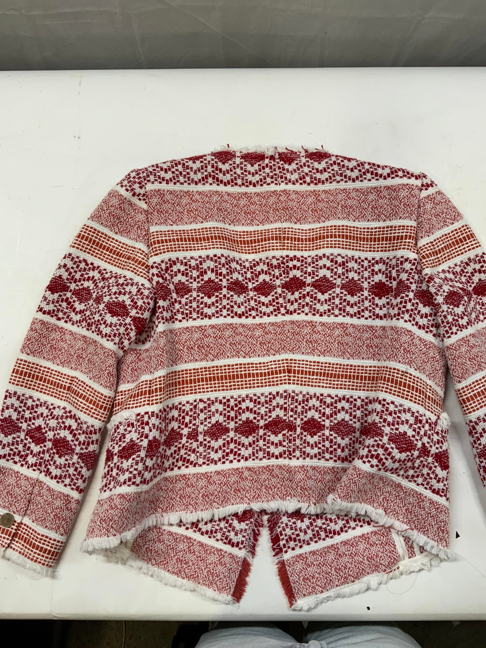LOFT open front tweed jacket. - 2