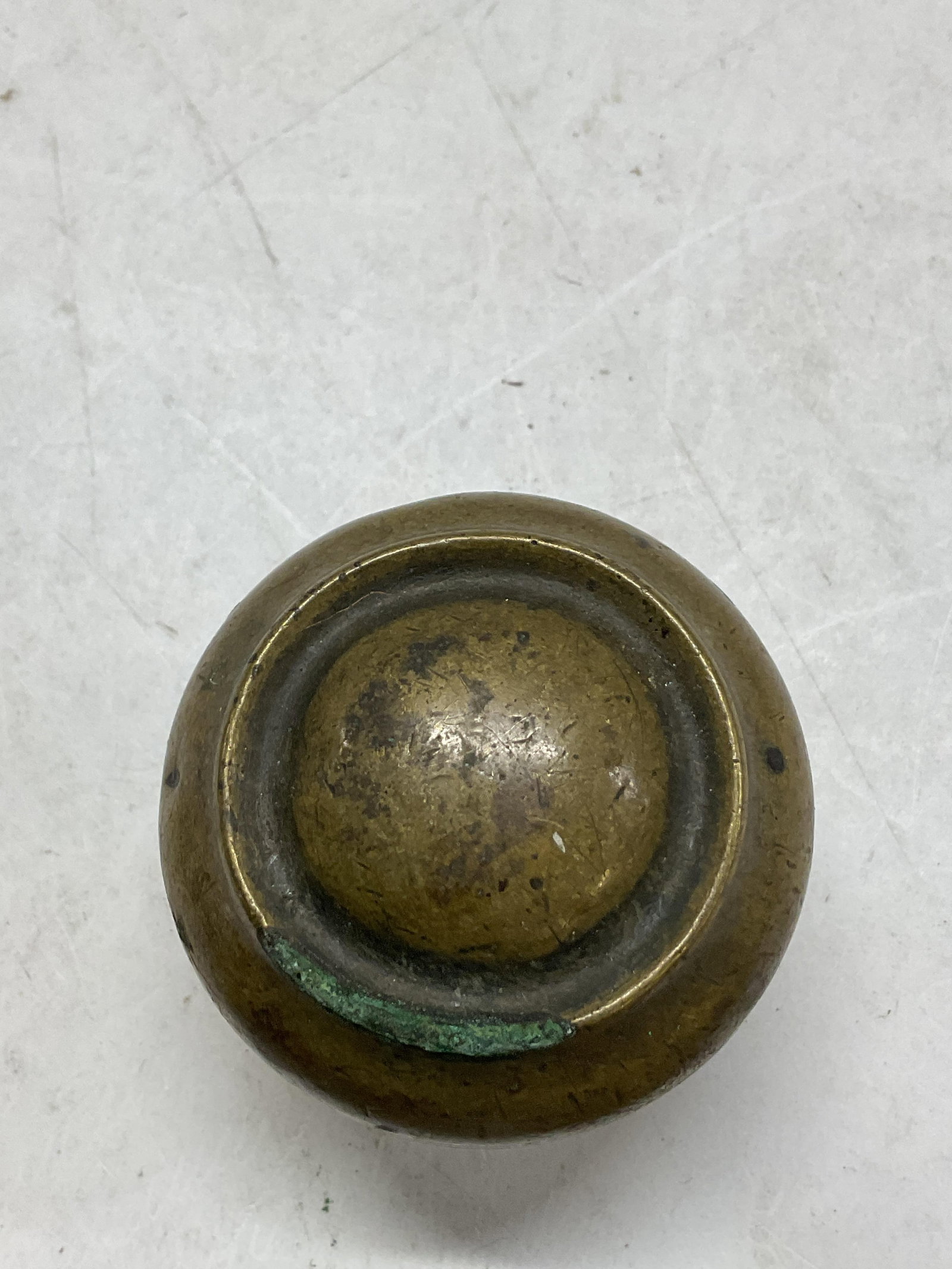 Lot 8 Antique Assorted Brass Door Knobs - 5