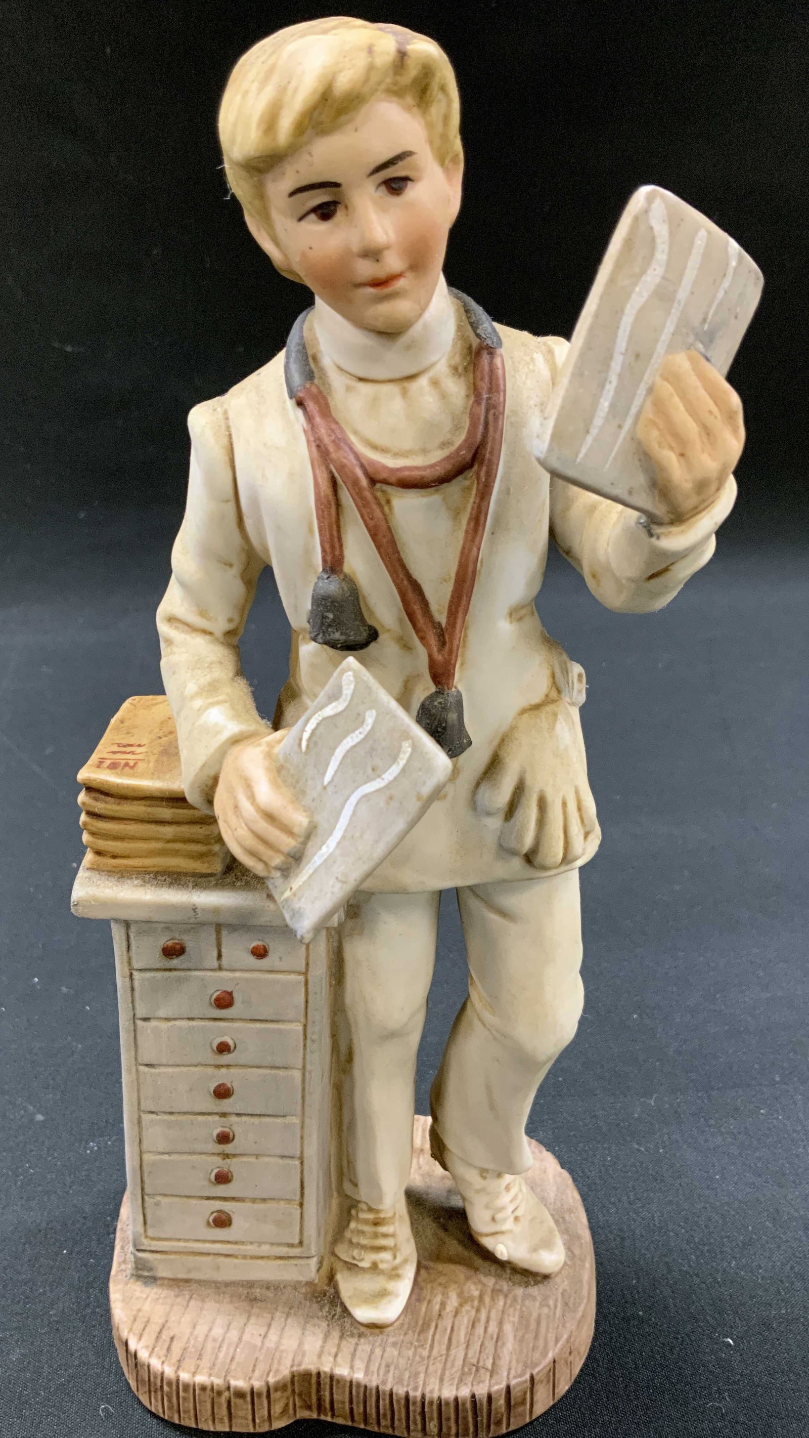 Vtg Lefton Porcelain Doctor Figurine, Japan (1 of 7)