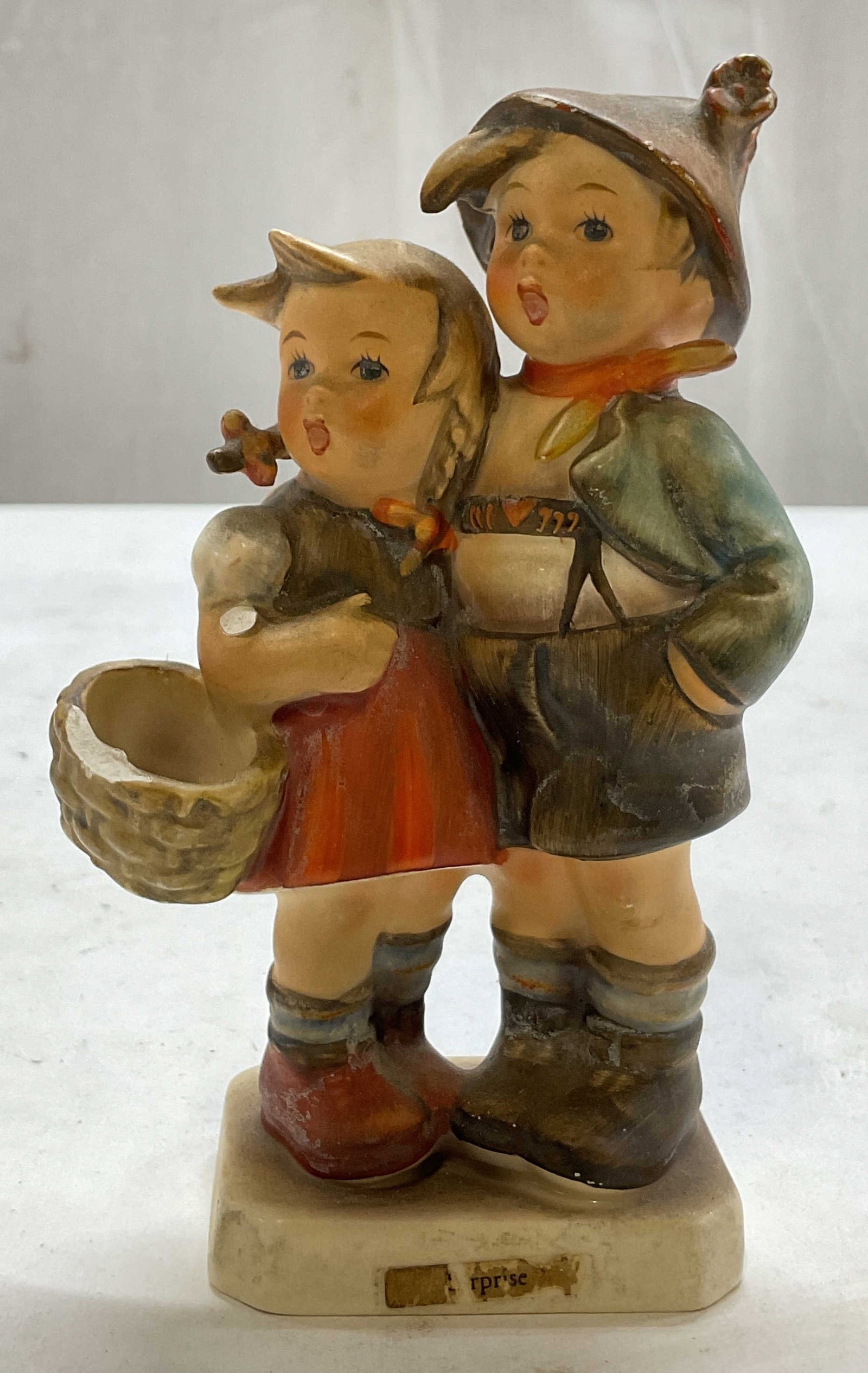 Hummel Goebel Surprise Porcelain Figure Germany (1 of 8)