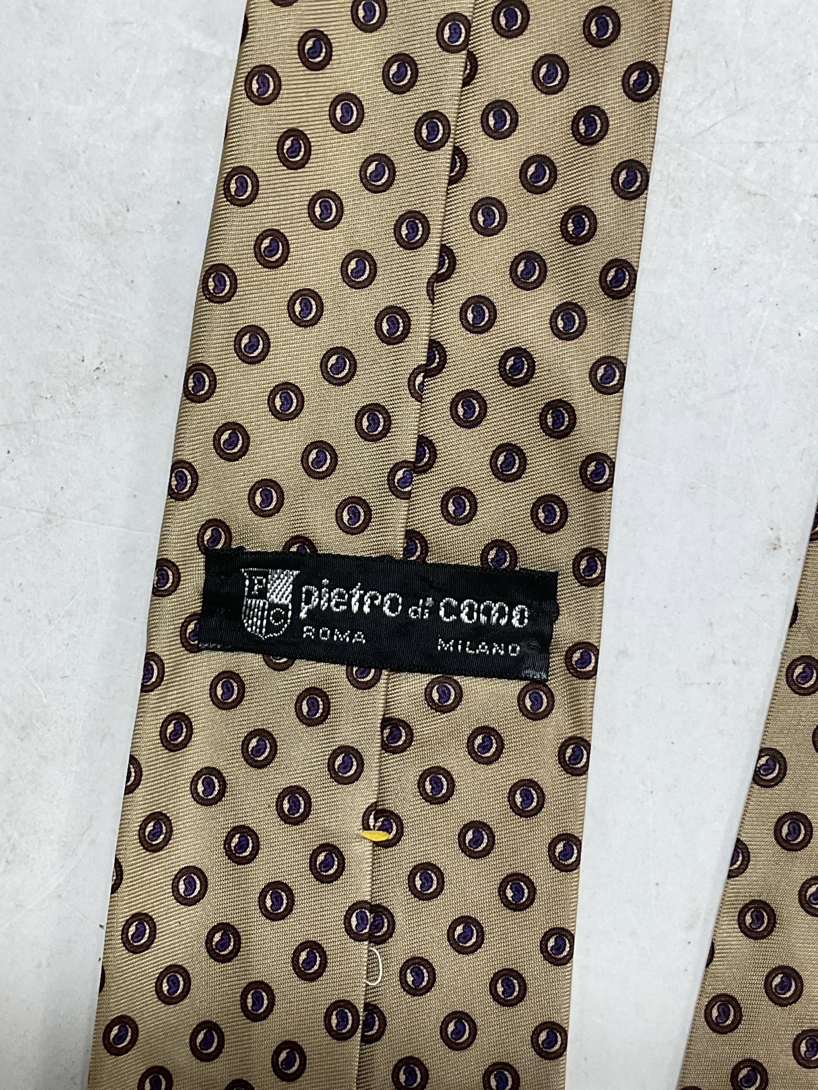 Lot 3 Assorted Pattern Silk Neck Ties USA - 5