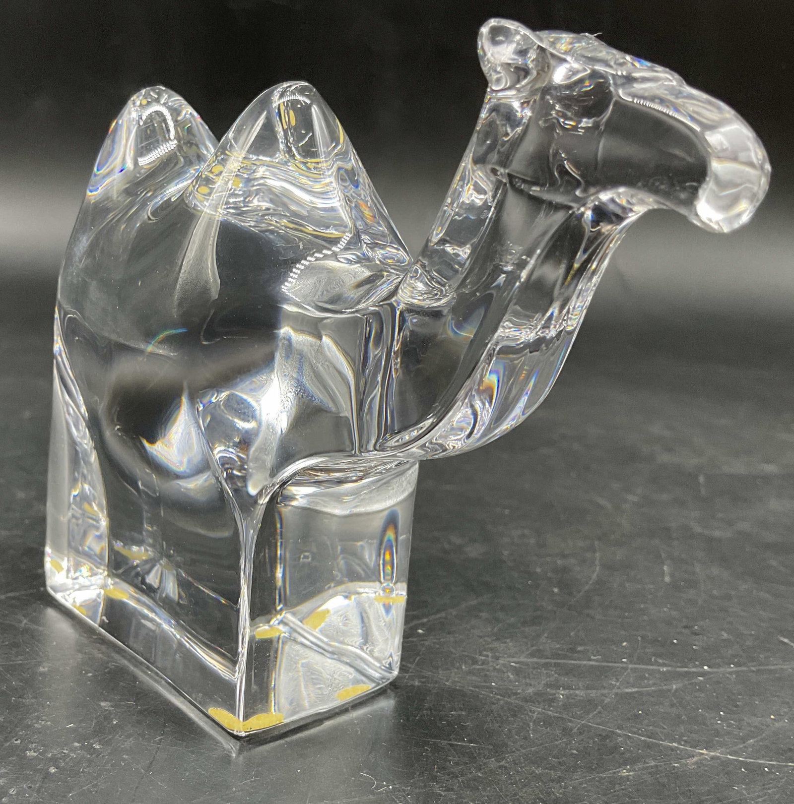 Signed Numbered Art Glass Camel (1 of 10)