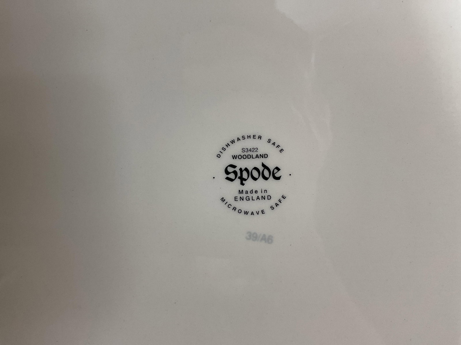 Spode Woodland Octagonal Serving Platter, Eng - 11