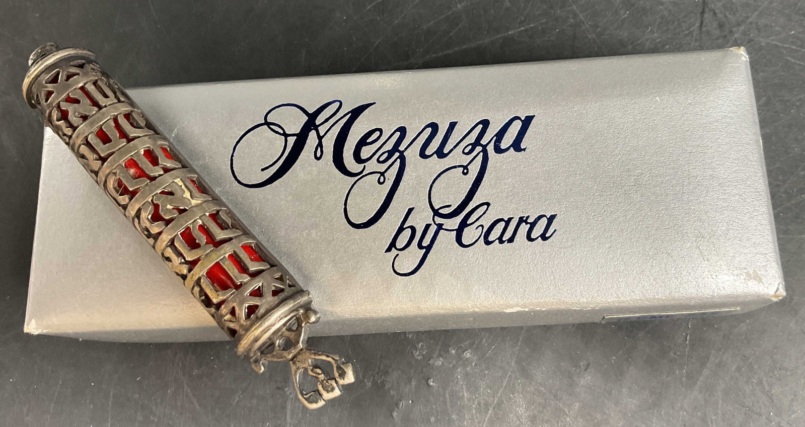 Sterling Silver Mezuza by Cara W Box (1 of 7)