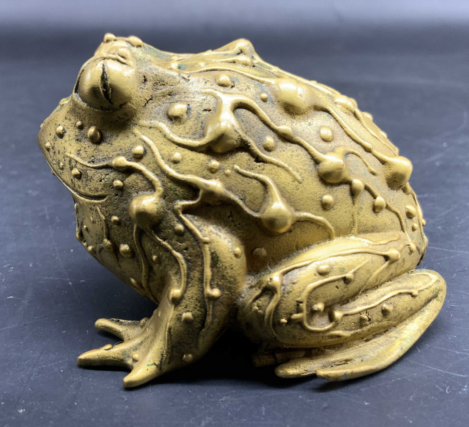 Vintage Gold Toned Karen Callan Frog Figural (1 of 11)