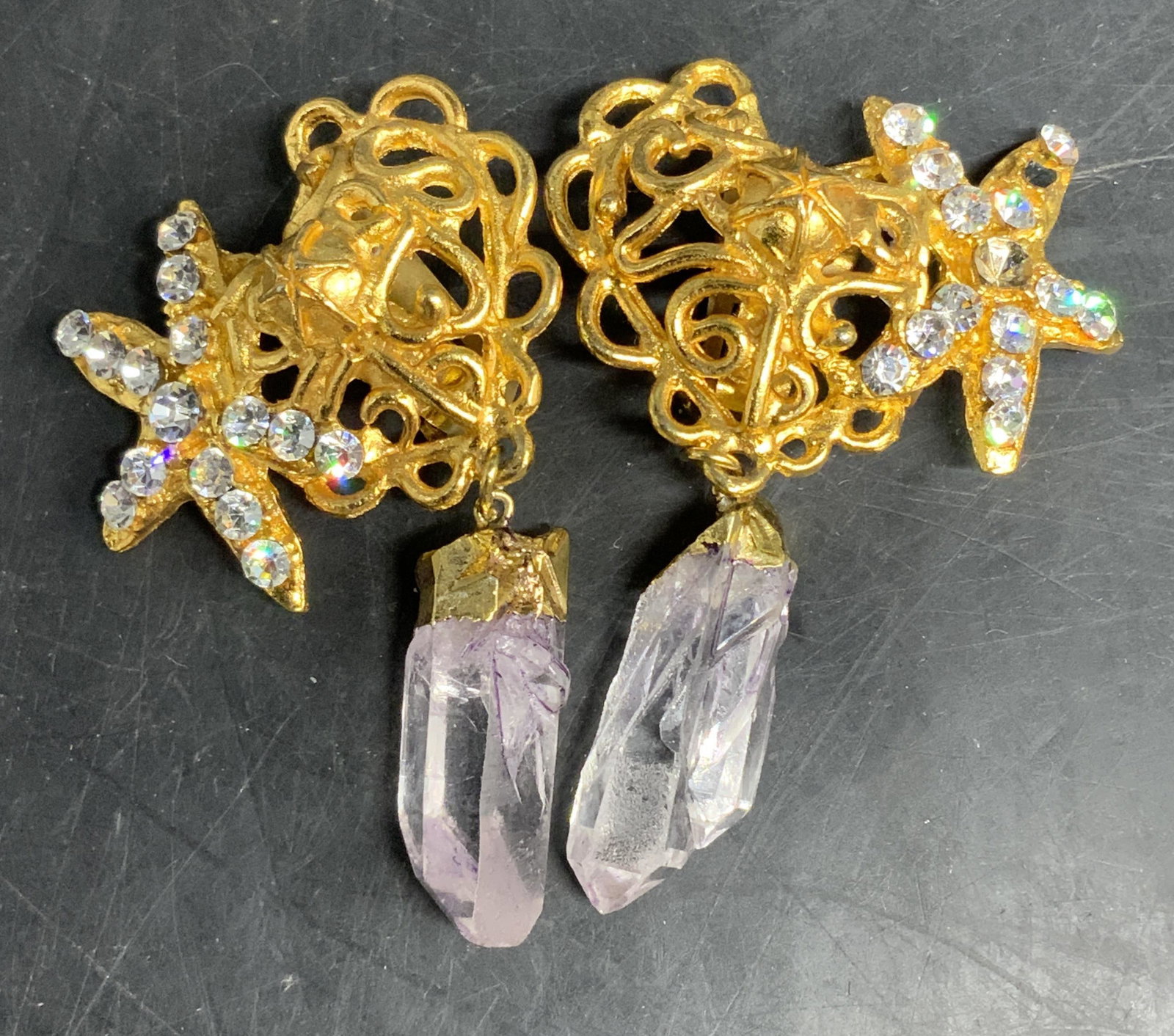 Christian LACROIX Statement Earrings France (1 of 7)
