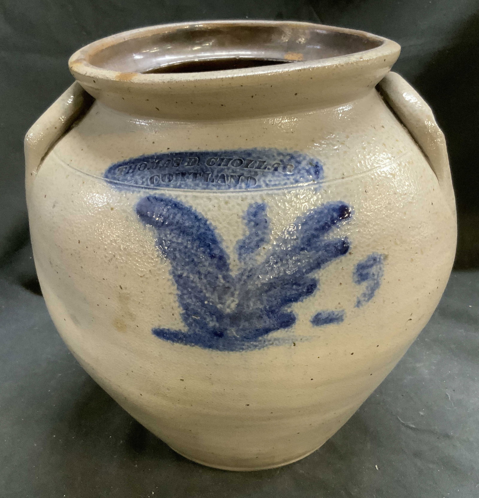 Terra Cotta Salt Glazed Container Branded (1 of 10)