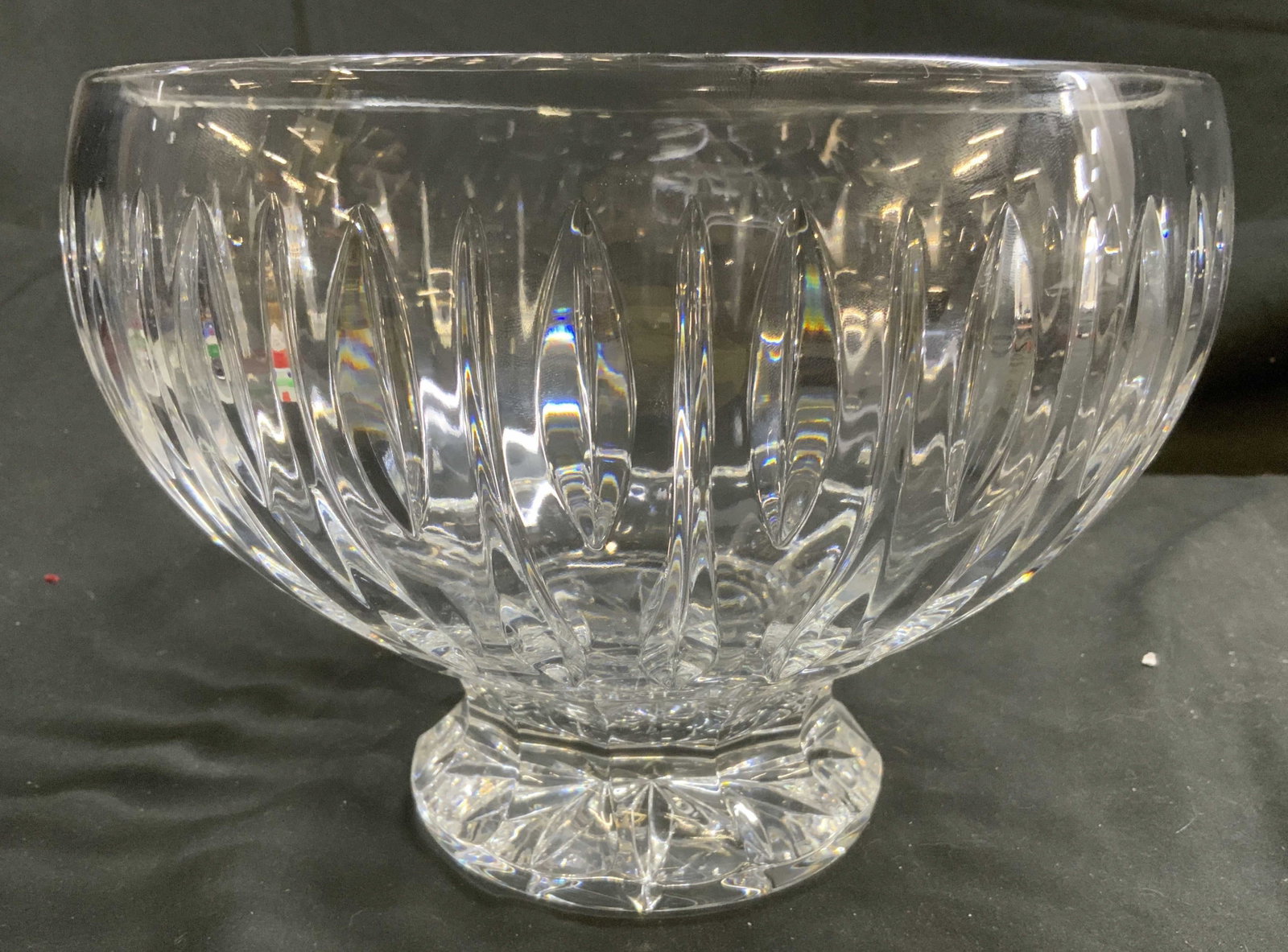 Waterford Cut Crystal Heavy Pedestal Bowl (1 of 8)