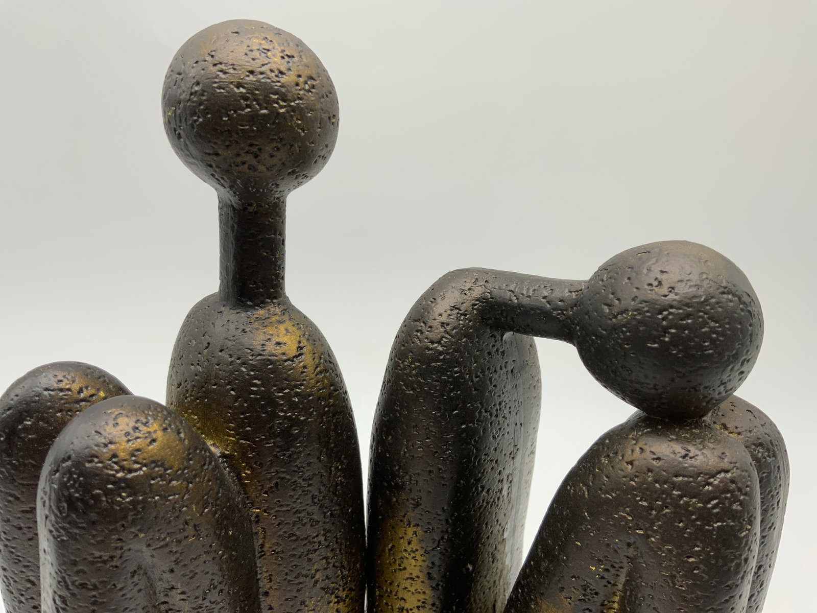 Modern Abstract The Thinker Bookends - 6