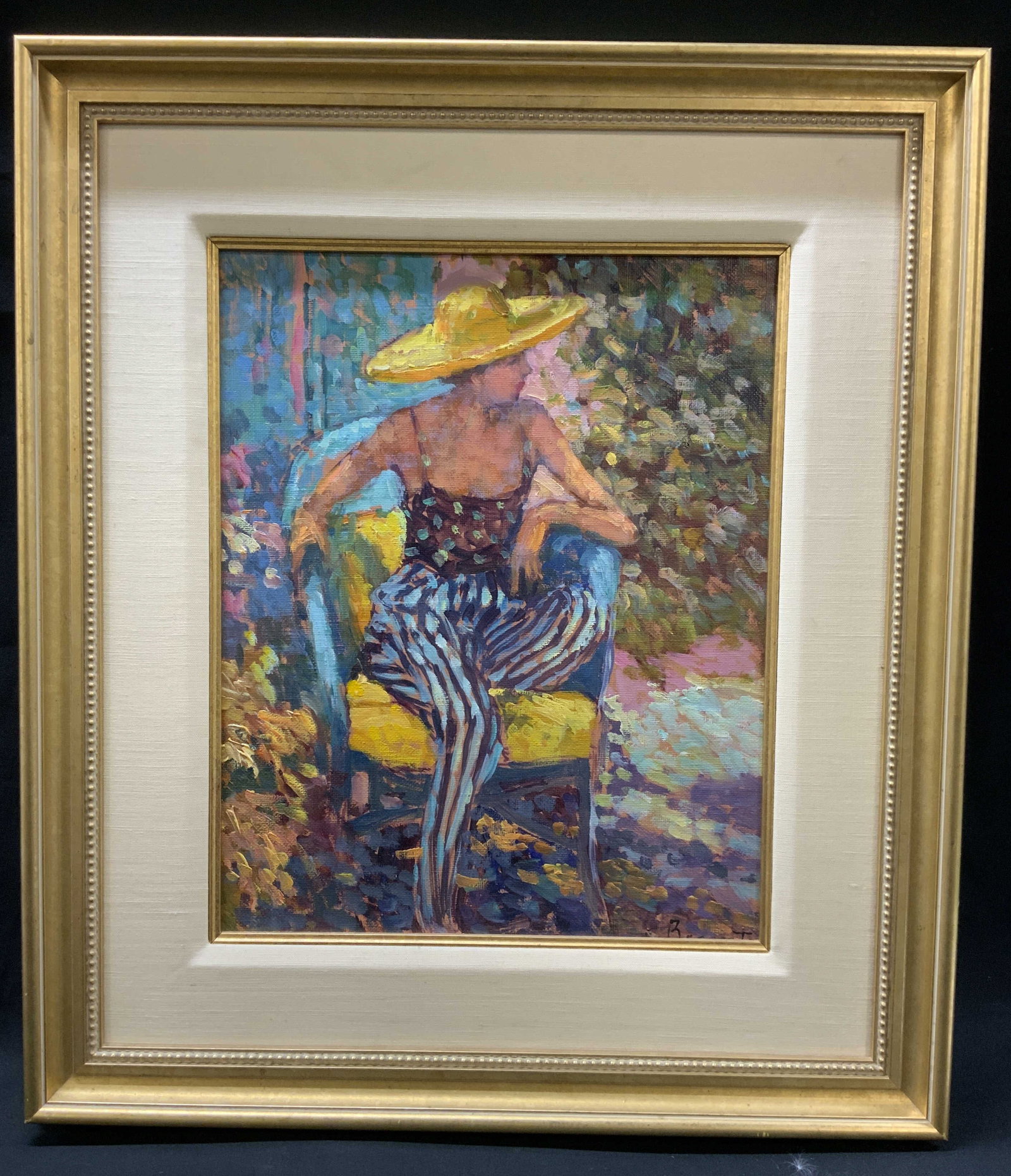 Sgnd Frmd Oil Painting Portrait (1 of 6)