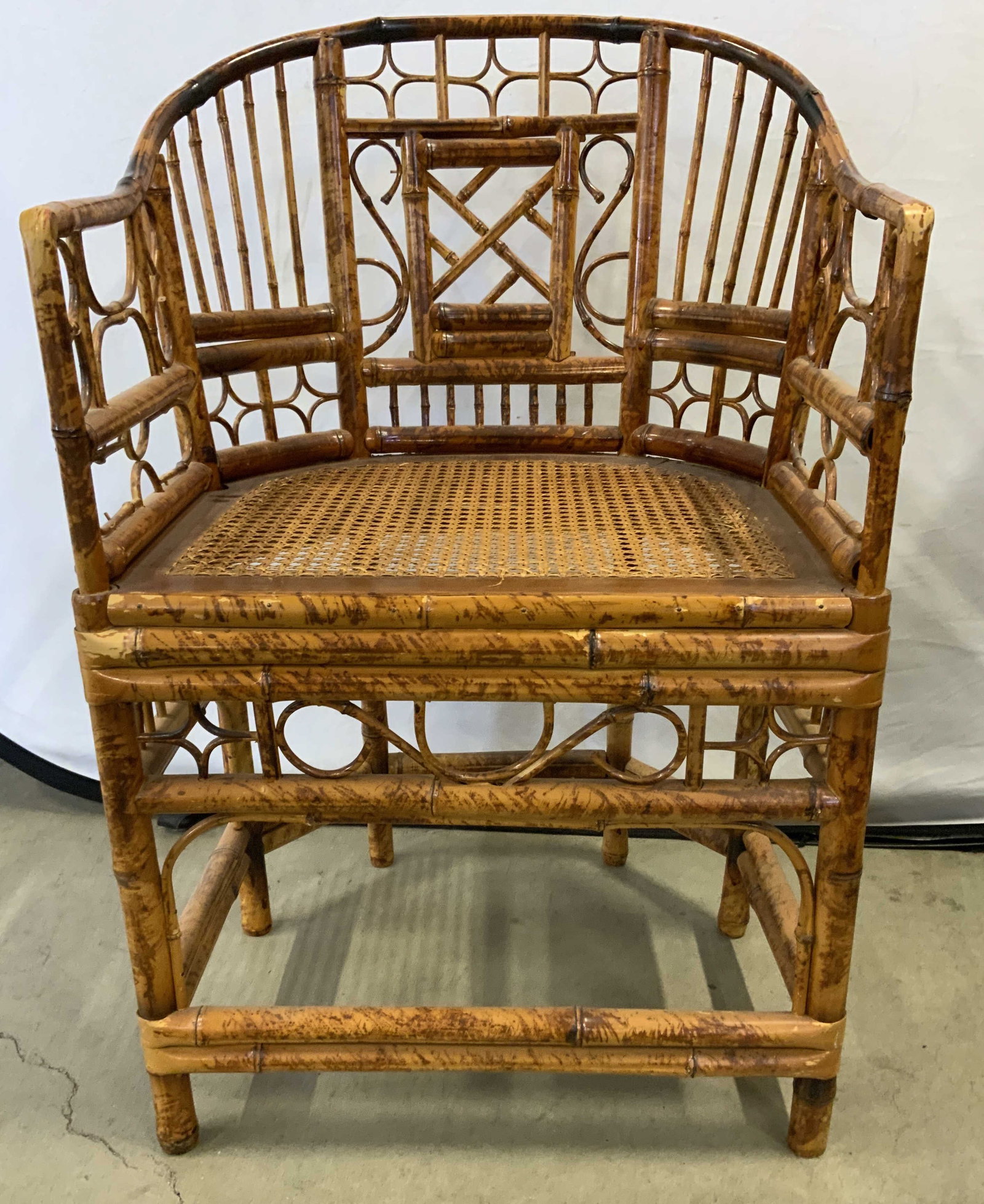 Brighton Pavilion Burnt Bamboo Armchair (1 of 15)