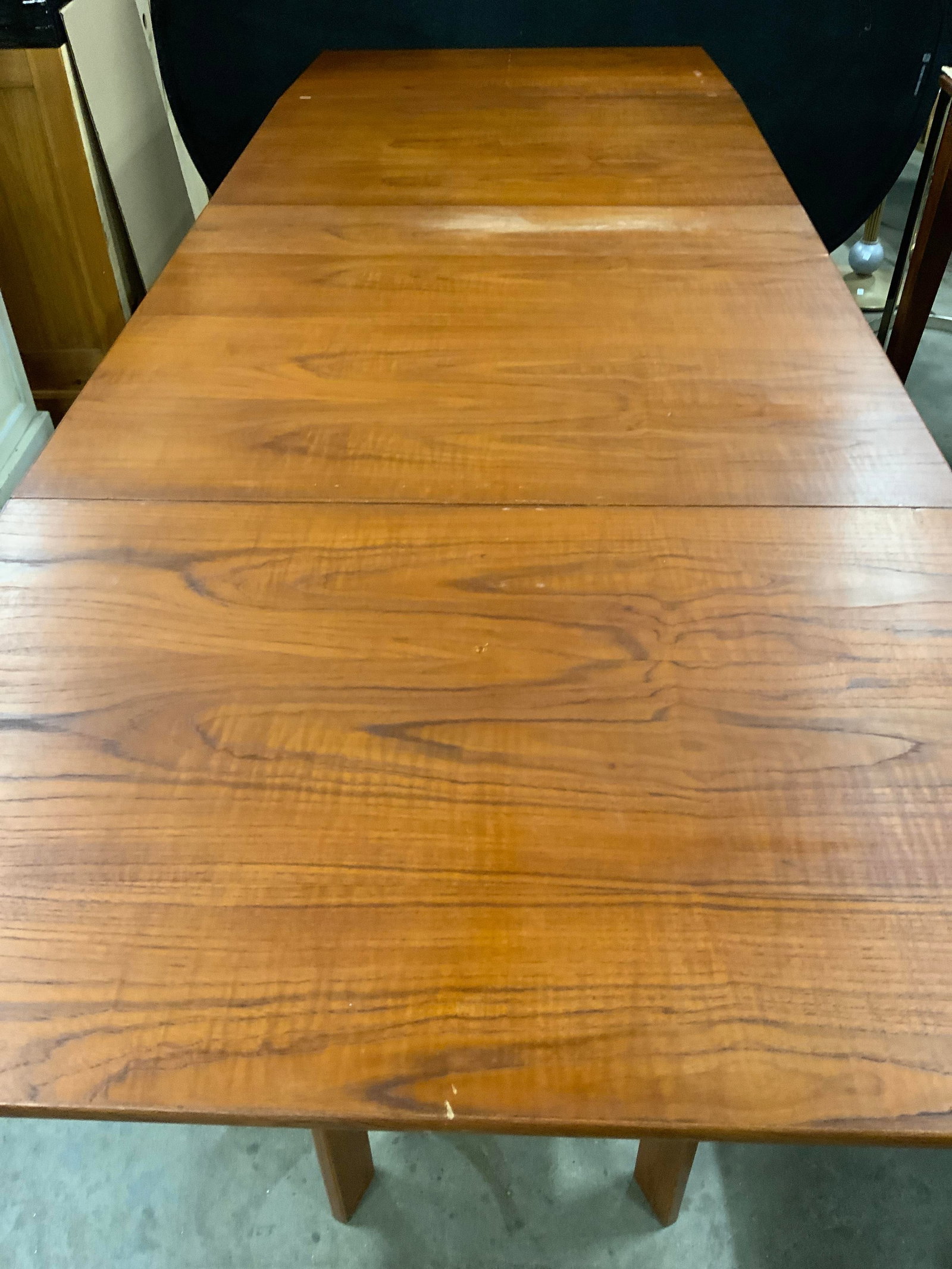 MCM Teak Drop Leaf Dining Table - 10