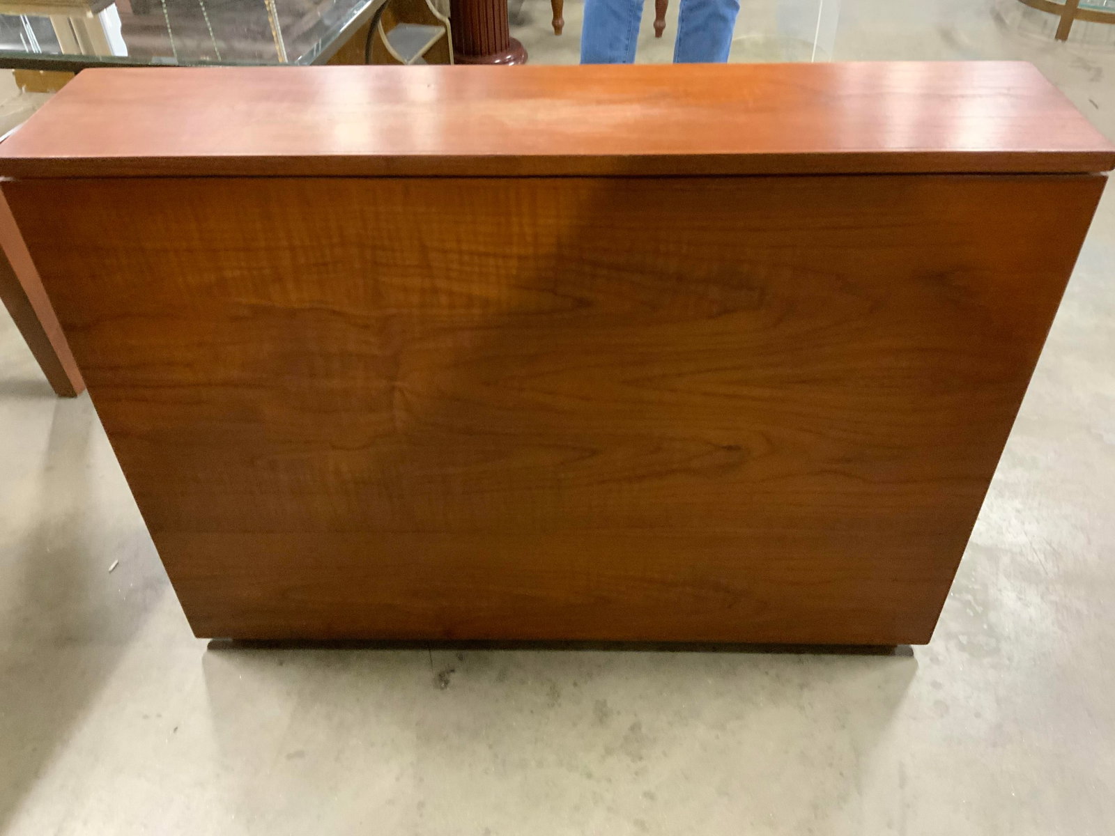 MCM Teak Drop Leaf Dining Table - 14