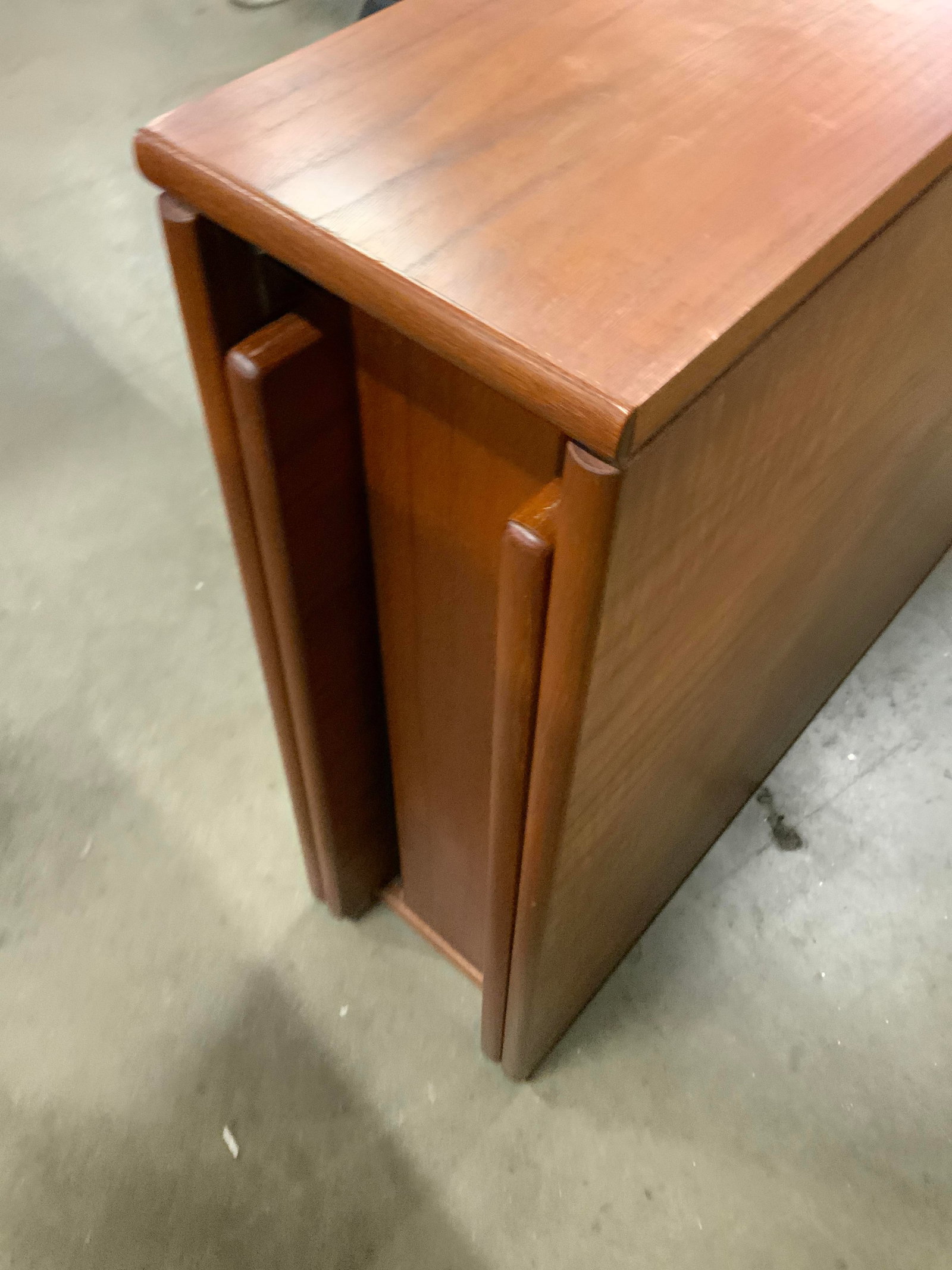 MCM Teak Drop Leaf Dining Table - 15