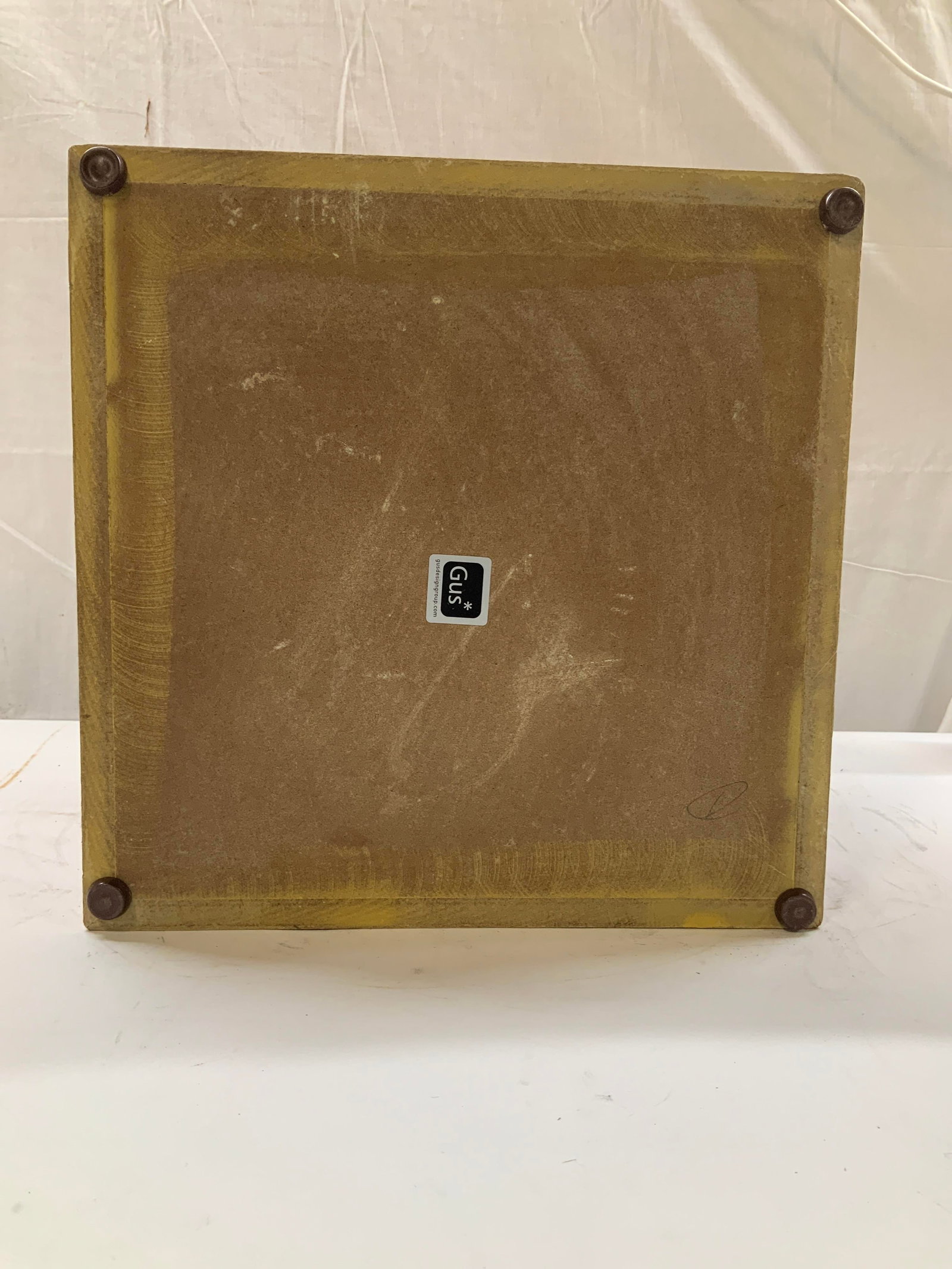 GUS DESIGN GROUP walnut side table - 6