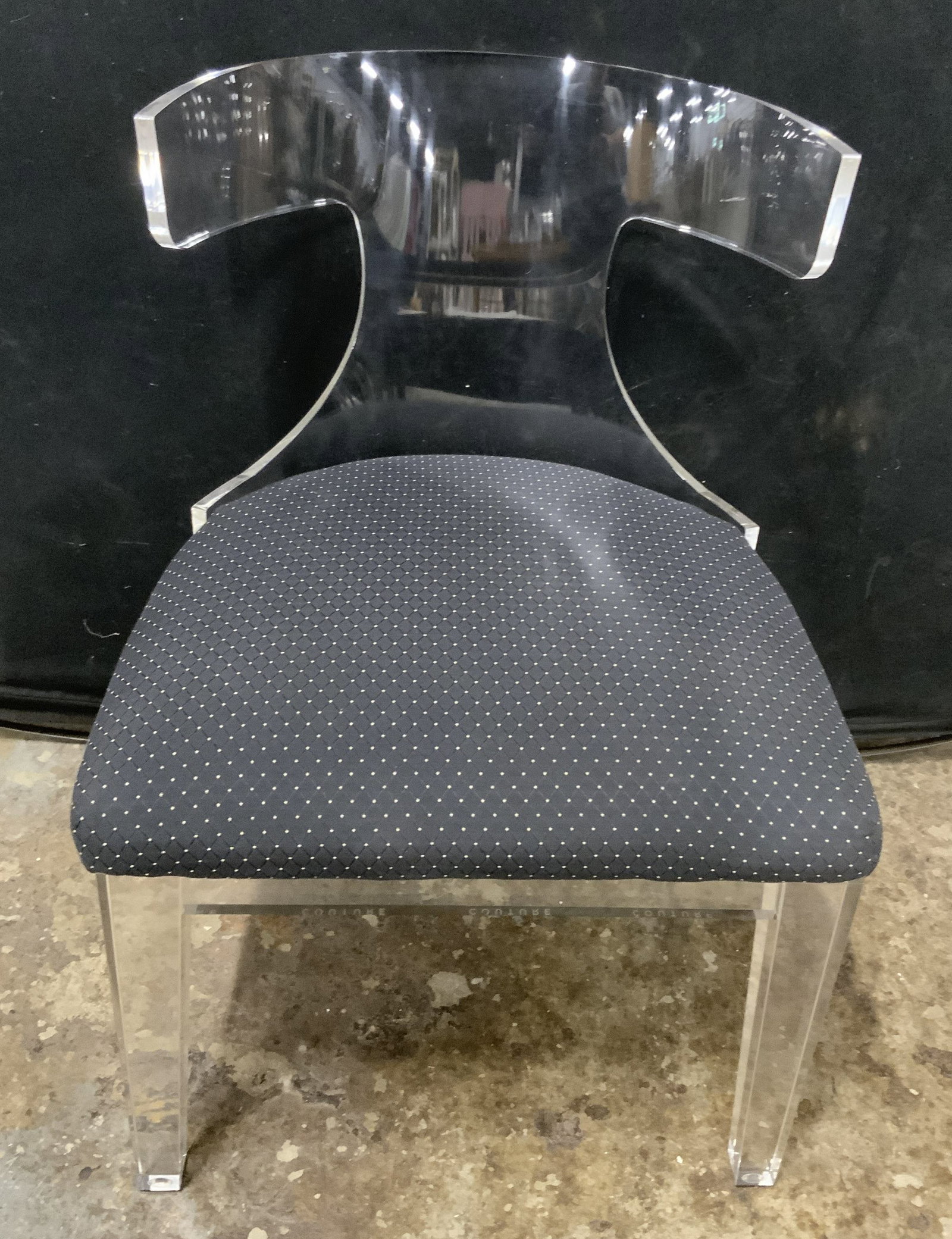 Vtg-Style Safavieh Couture Rhys Acrylic Chair (1 of 6)