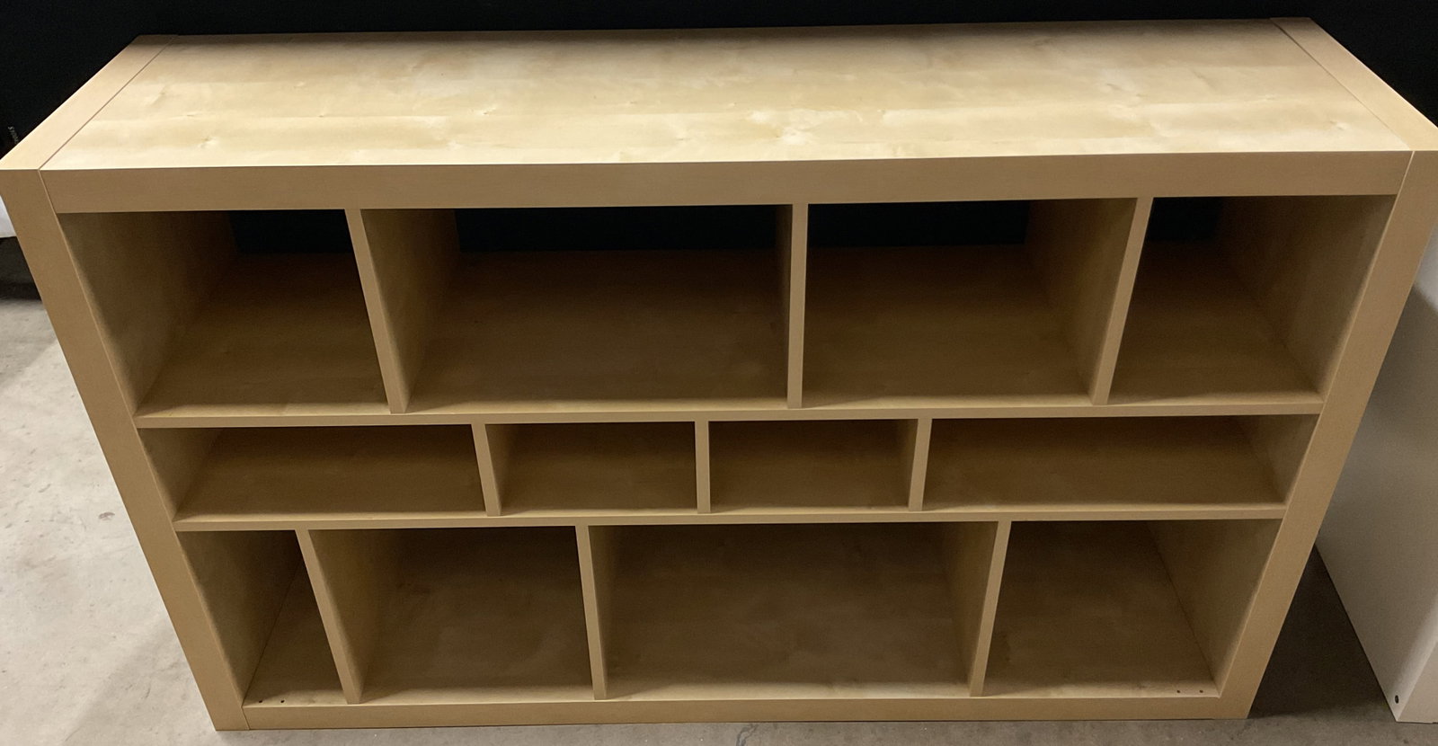 IKEA Kallax Tan 12 Compartment Shelving Unit (1 of 10)
