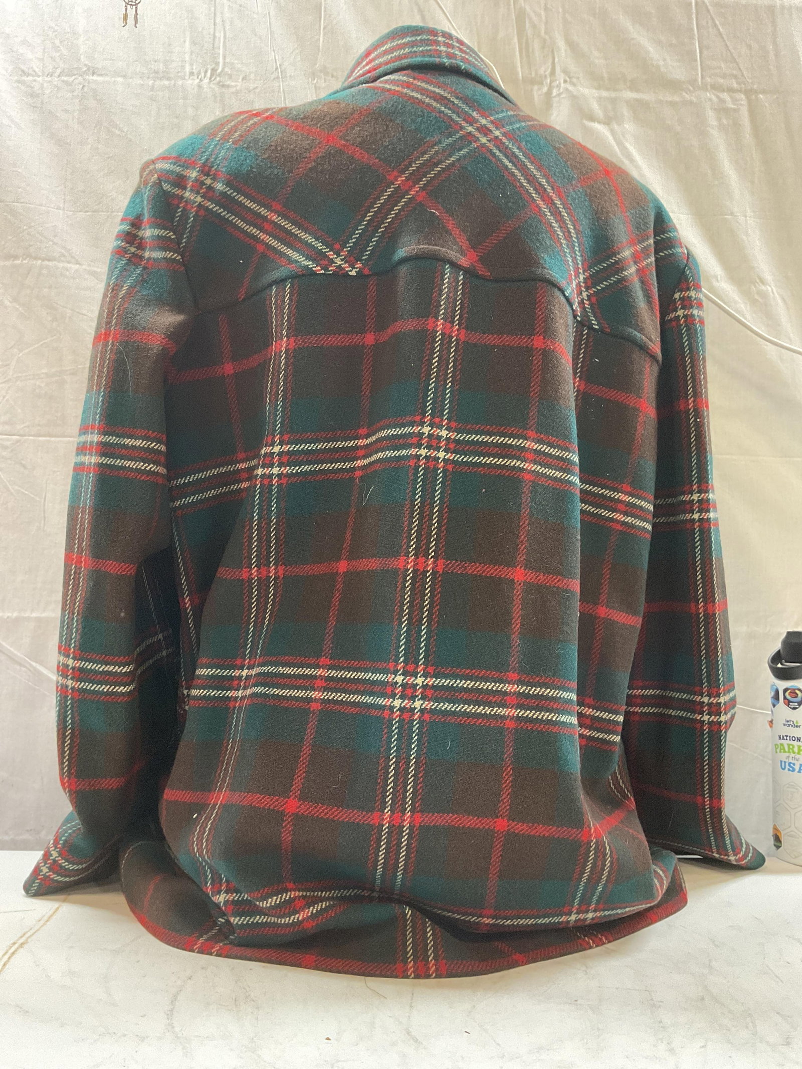 Vntg PENDLETON wool plaid jacket, USA - 2
