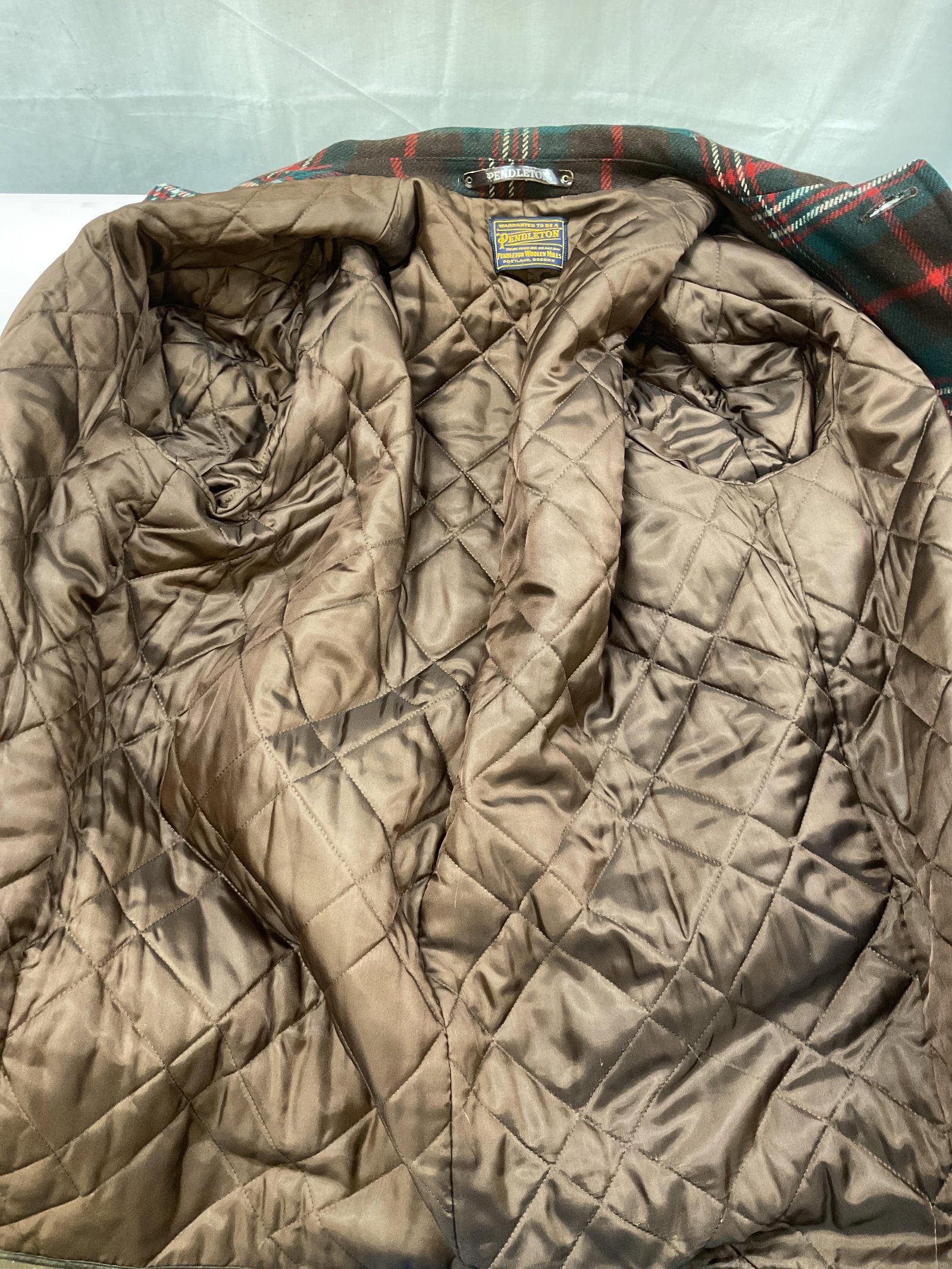 Vntg PENDLETON wool plaid jacket, USA - 6