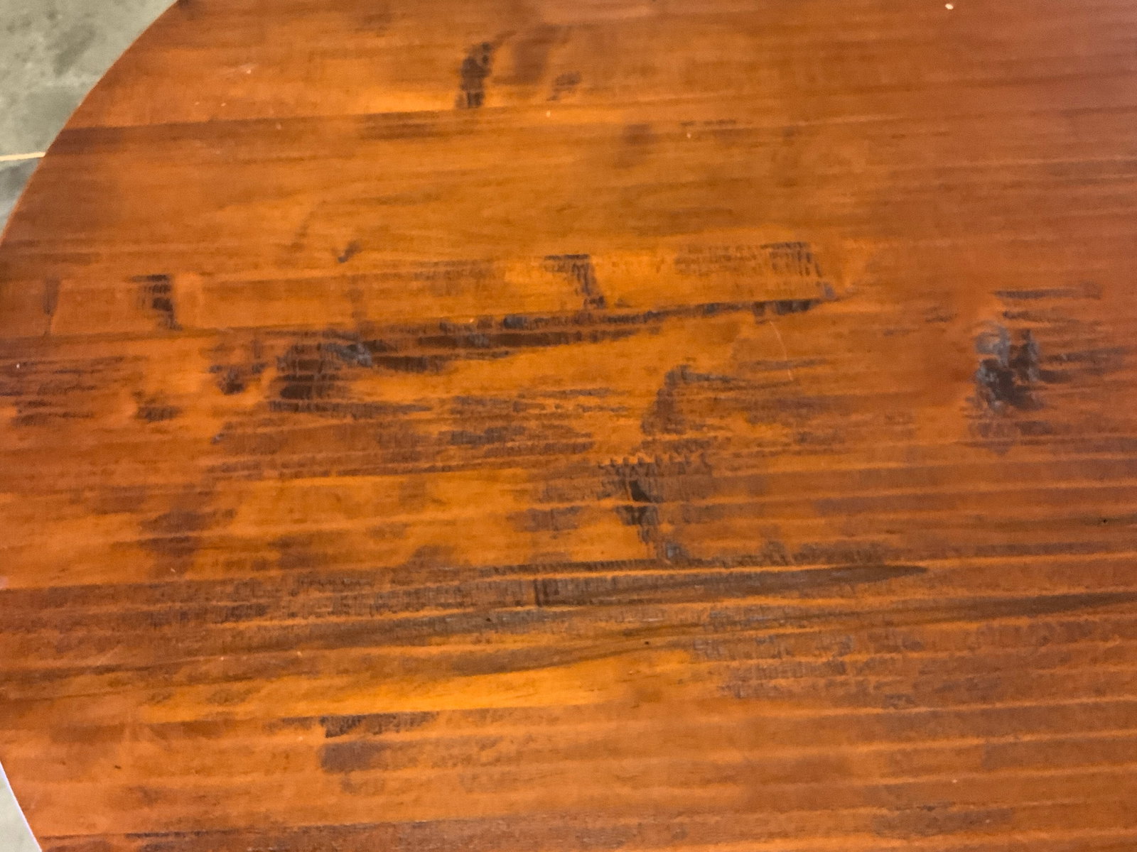 Distressed Solid Wood Two-Tiered Cocktail Table - 7