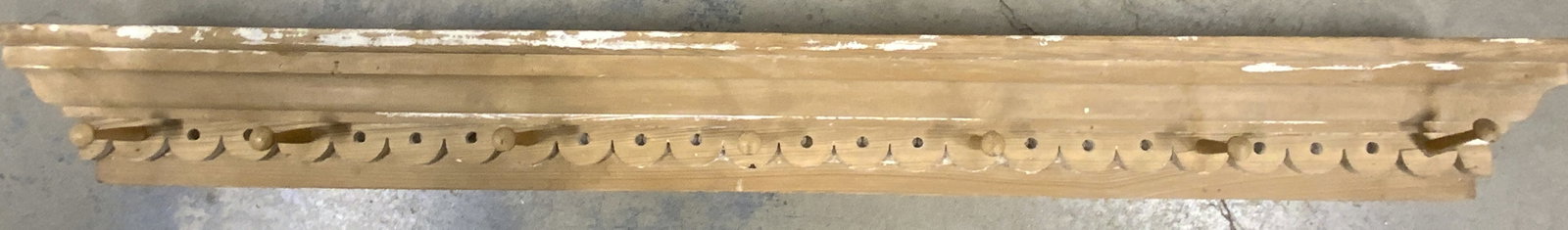 Antq Wood Wall Hanging Shelf (1 of 6)