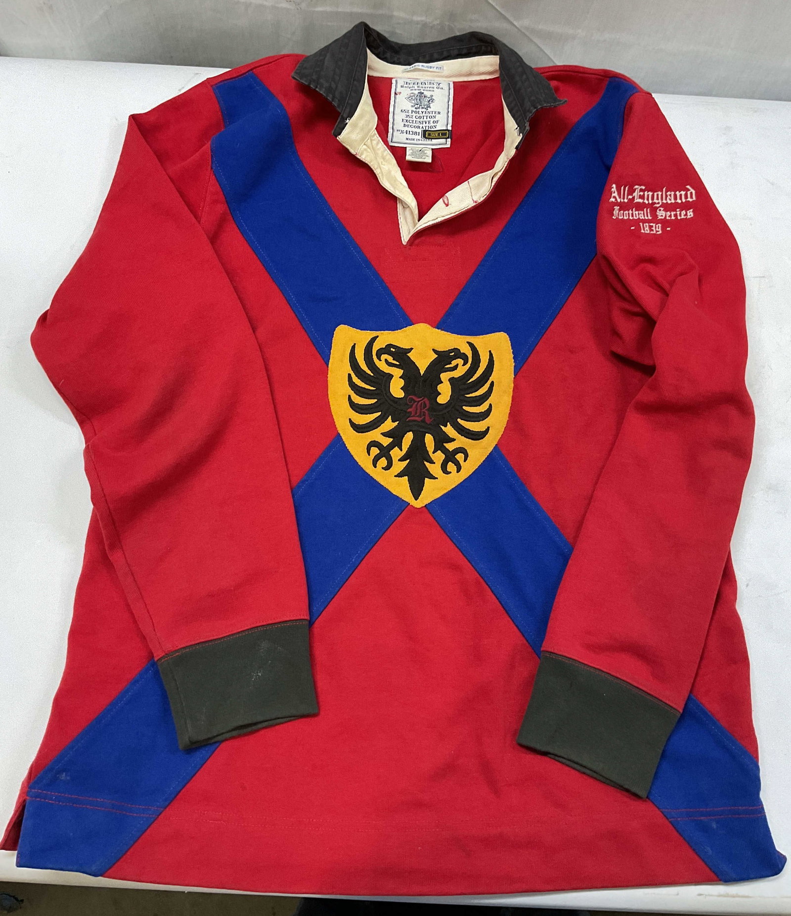 Vntg RUGBY RALPH LAUREN rugby shirt (1 of 6)