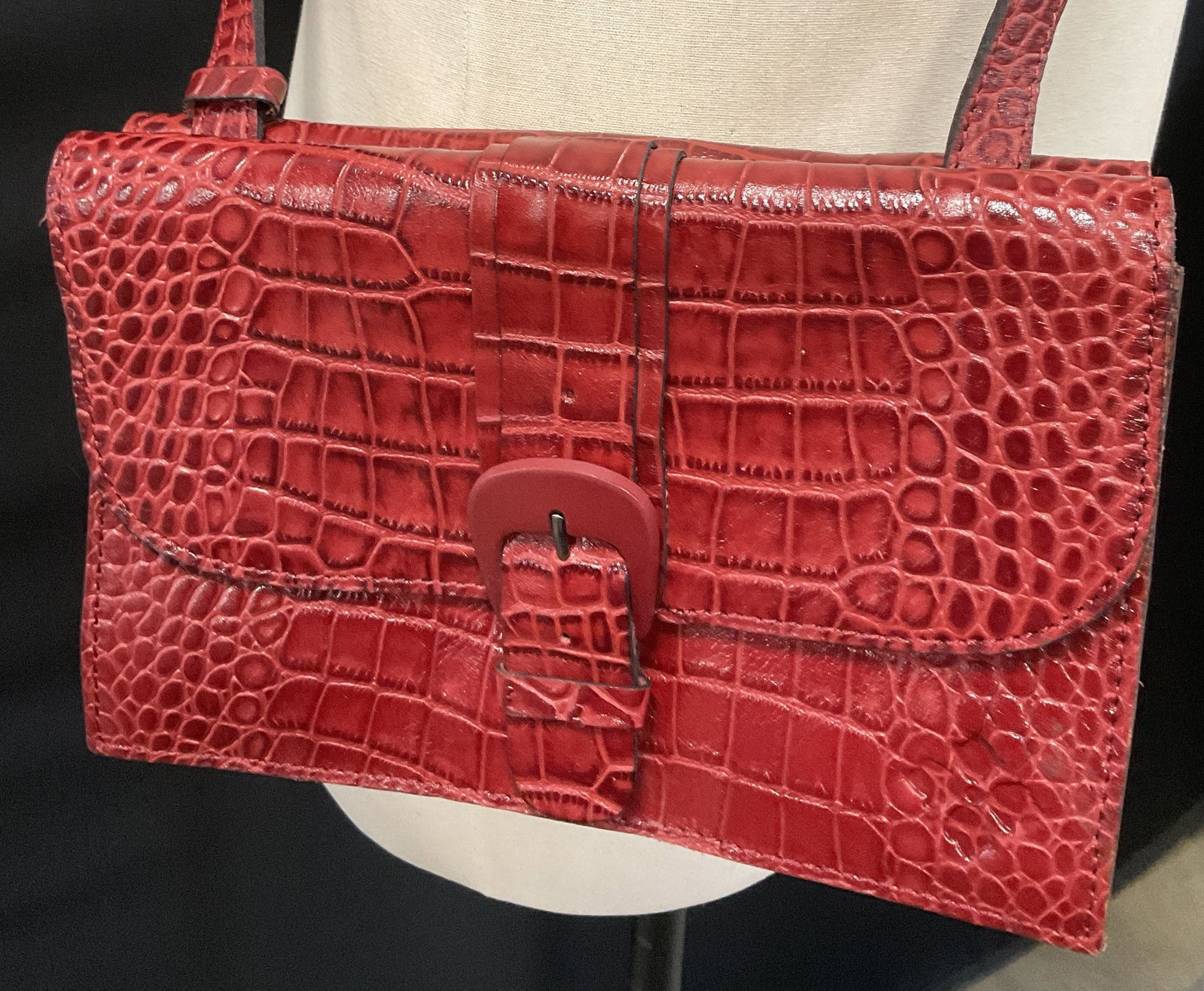 Patricia Nash Crocodile Style Gen Leather Purse (1 of 11)
