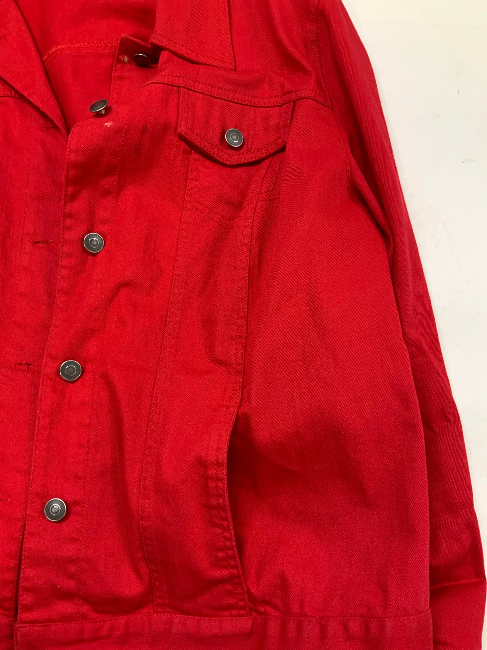 Appleseeds red denim jacket - 3