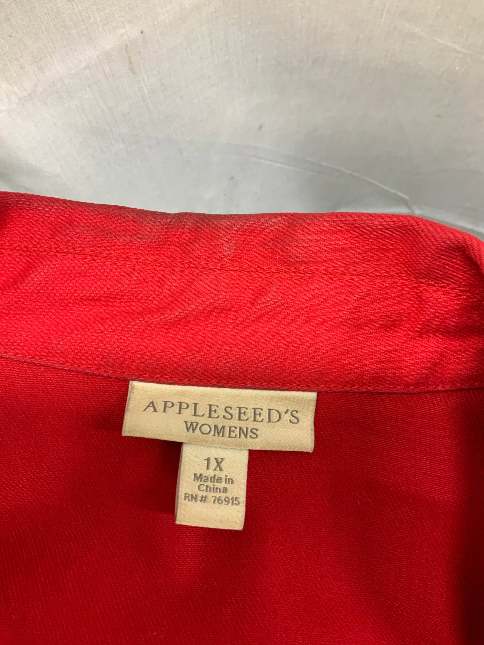 Appleseeds red denim jacket - 5