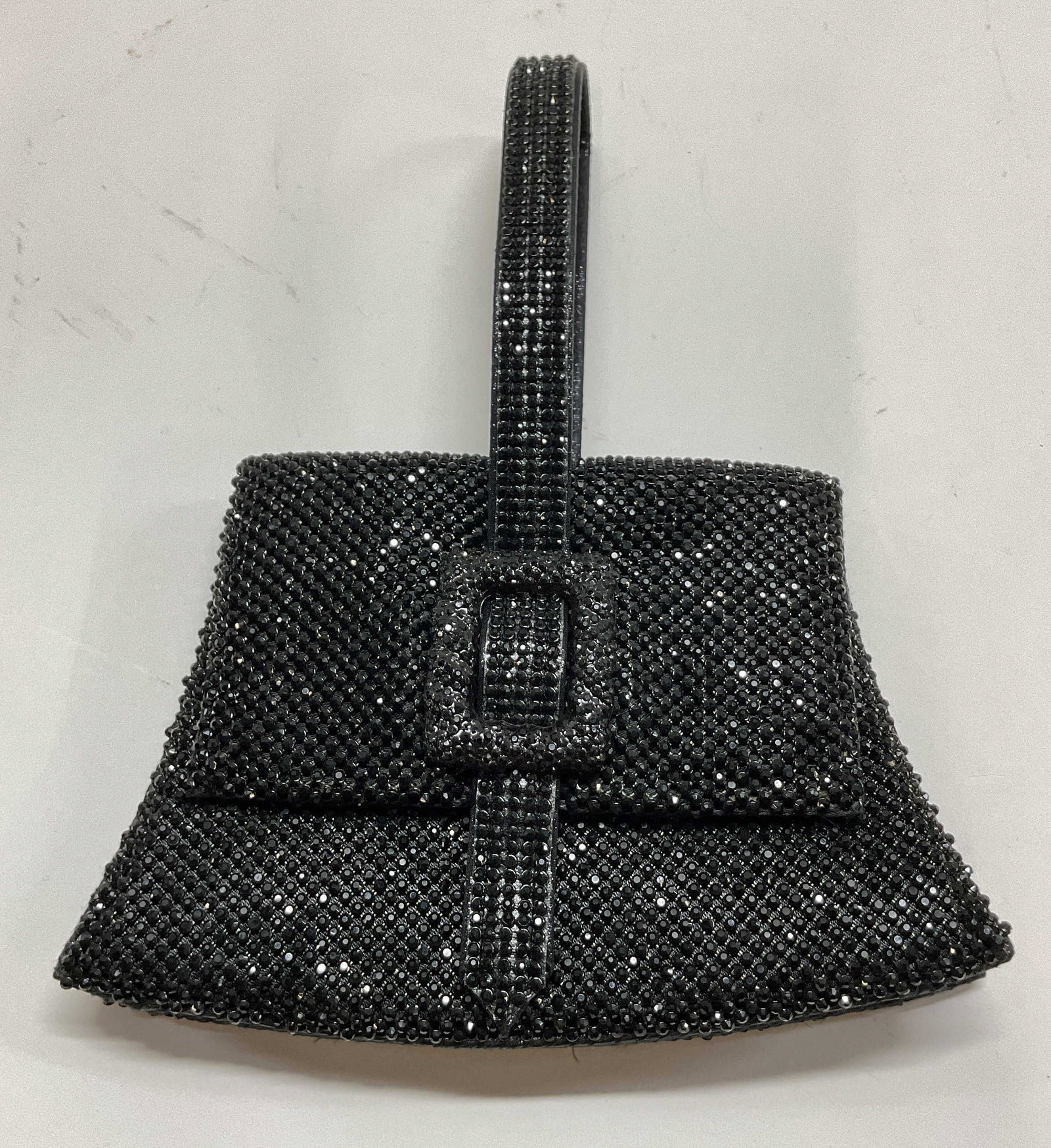 Vintage Black Beaded Handbag NWT (1 of 9)