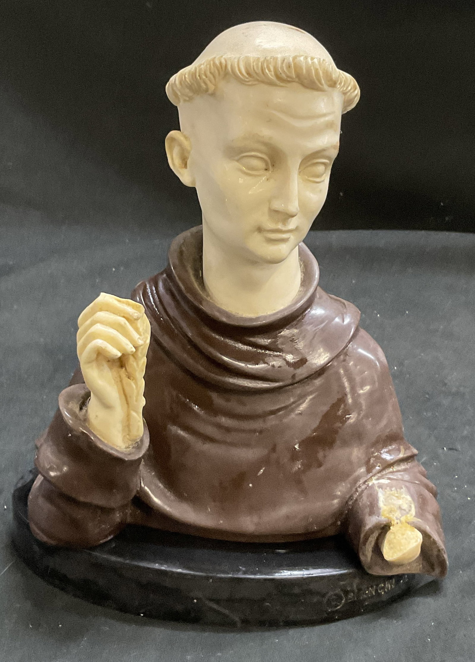 Bianchi Factory Saint Francis of Assisi Bust ITALY (1 of 9)