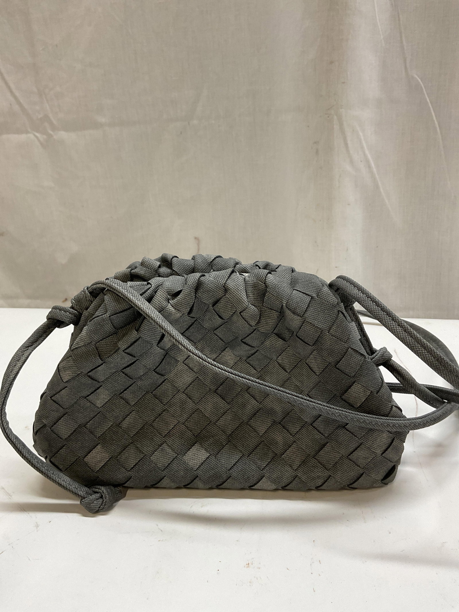 Woven Leather Style Bag - 3
