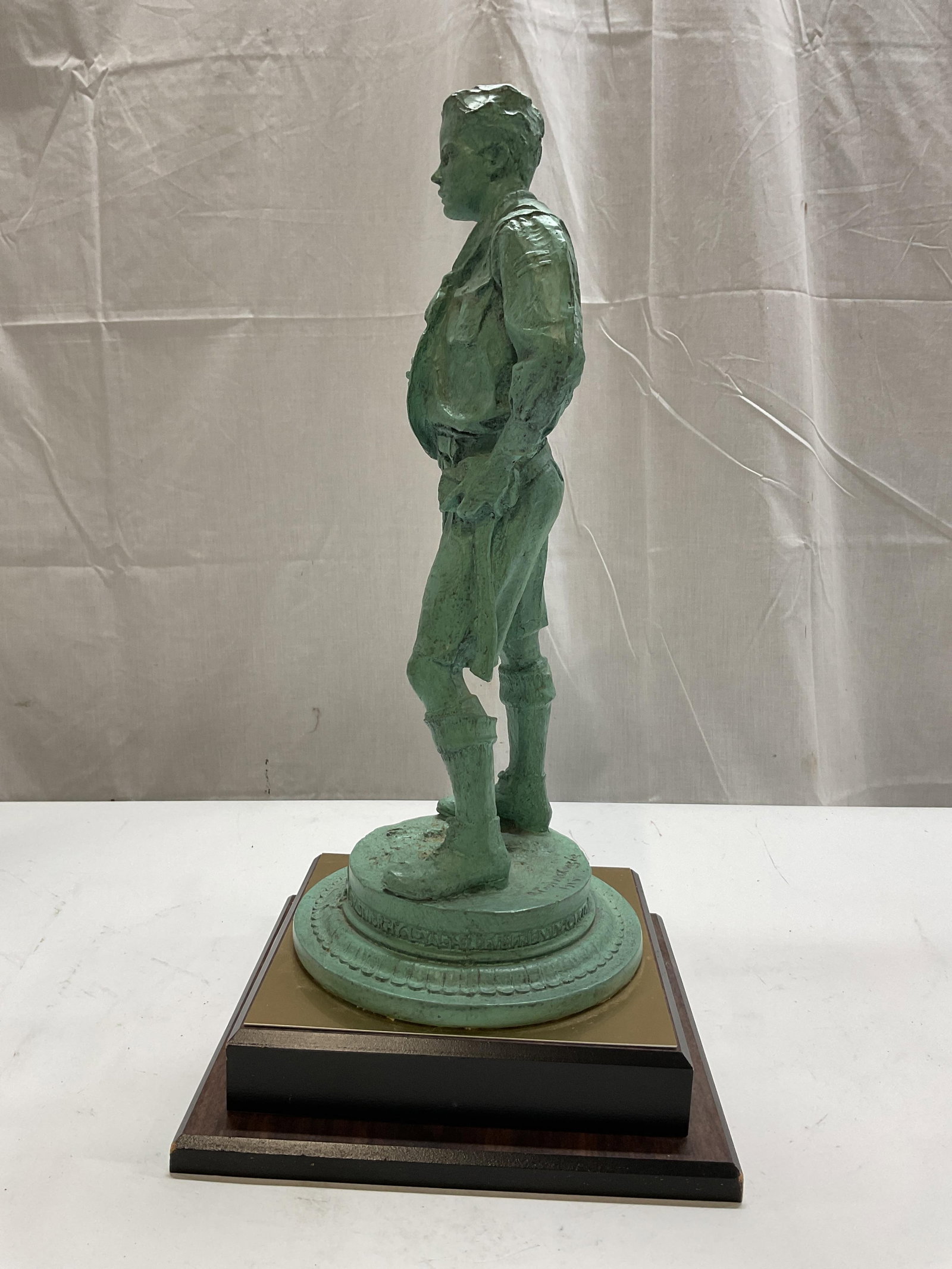 1915 R. Tait McKenzie Ideal Scout Trophy Statue - 2